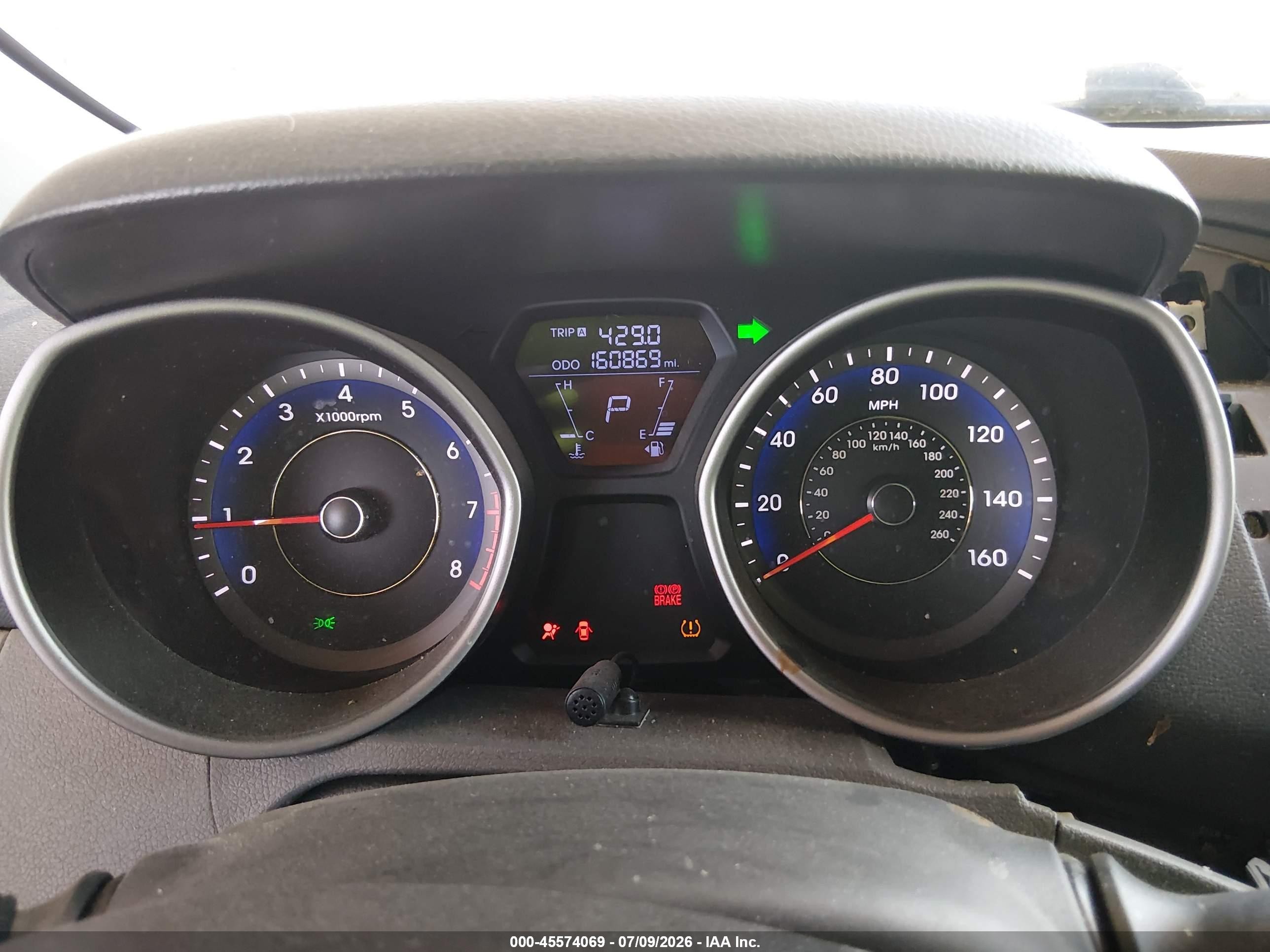 2012 Hyundai Elantra Gls (ulsan Plant) Silver vin: KMHDH4AE0CU410236