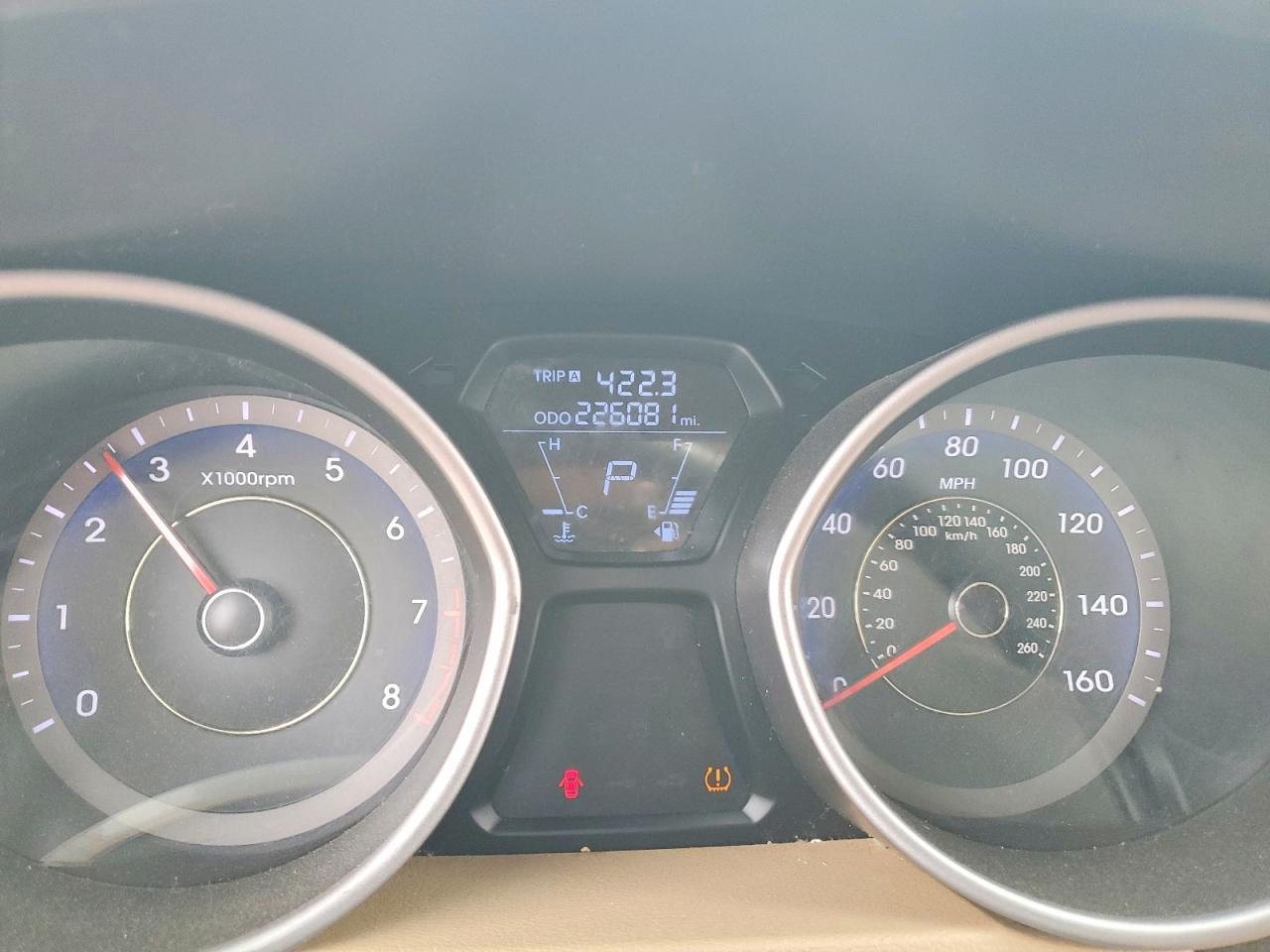 2012 Hyundai Elantra Gls Red vin: KMHDH4AE0CU428803