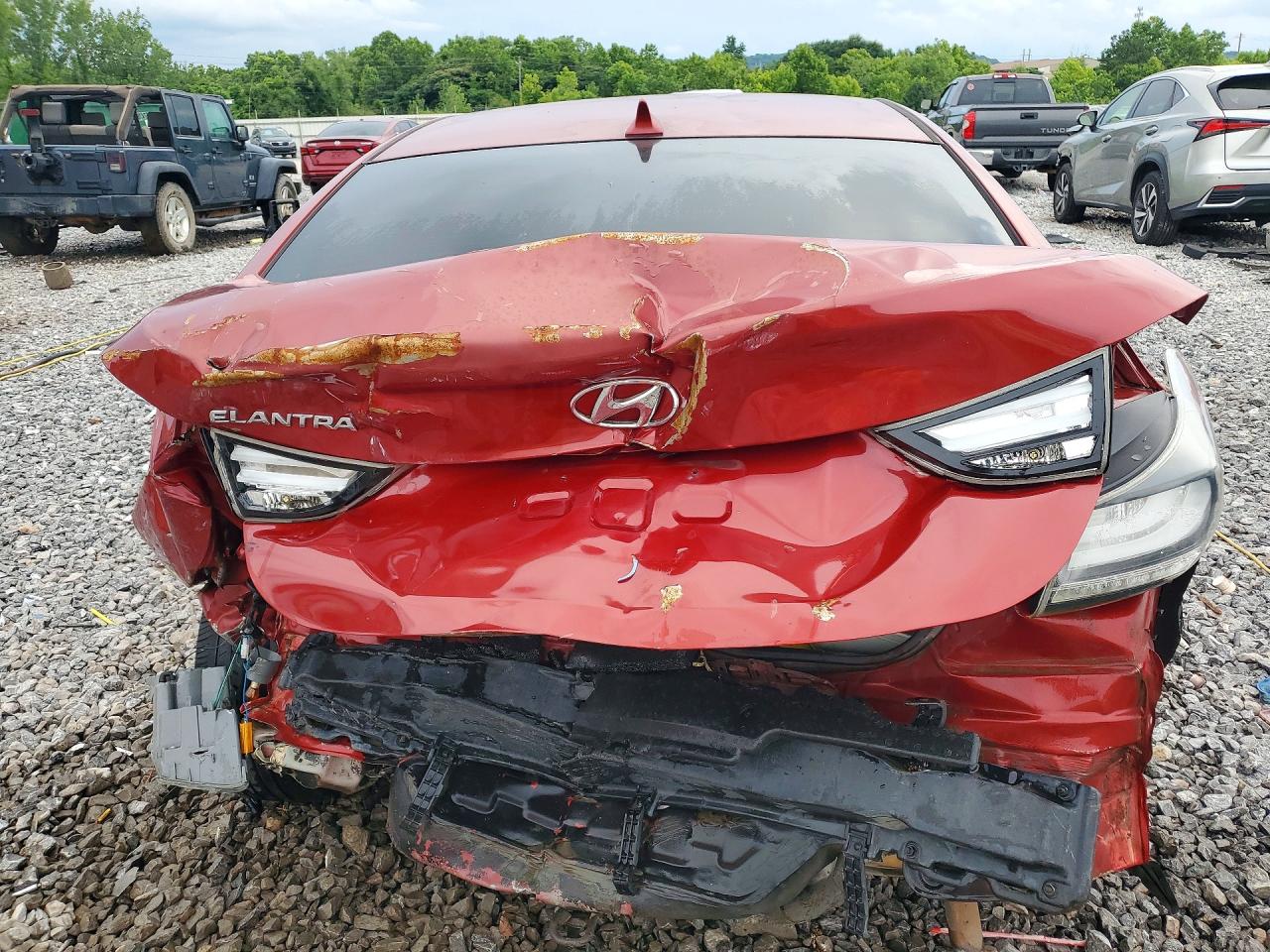 2012 Hyundai Elantra Gls Red vin: KMHDH4AE0CU428803