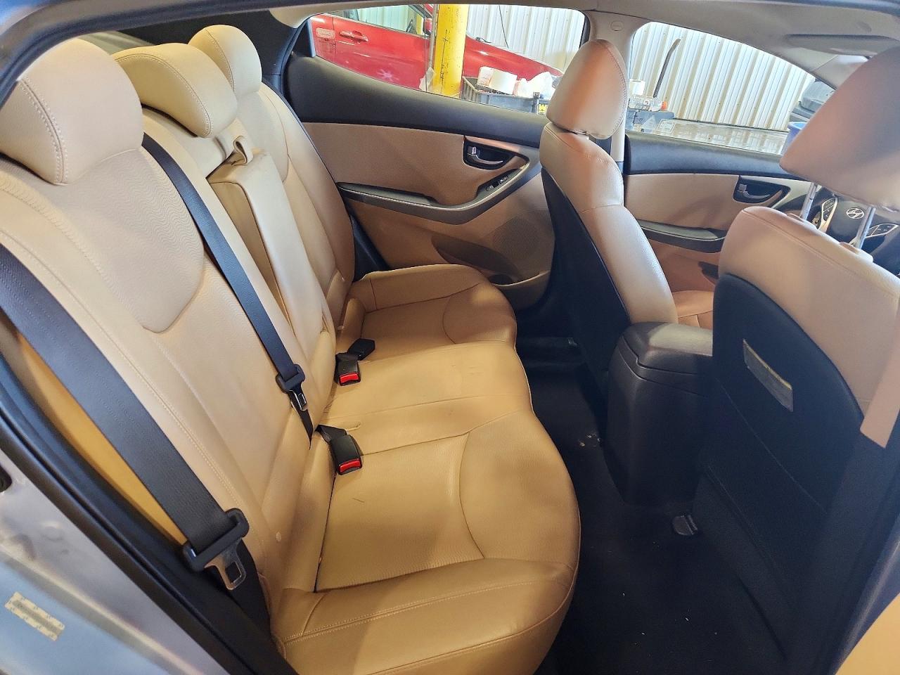2012 Hyundai Elantra Limited Blue vin: KMHDH4AE0CU432902