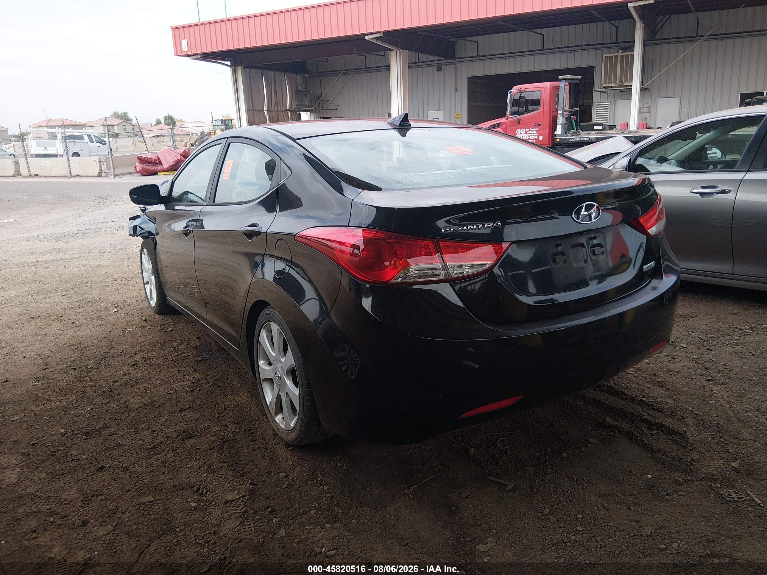 2012 Hyundai Elantra Limited (ulsan Plant) Black vin: KMHDH4AE0CU444600