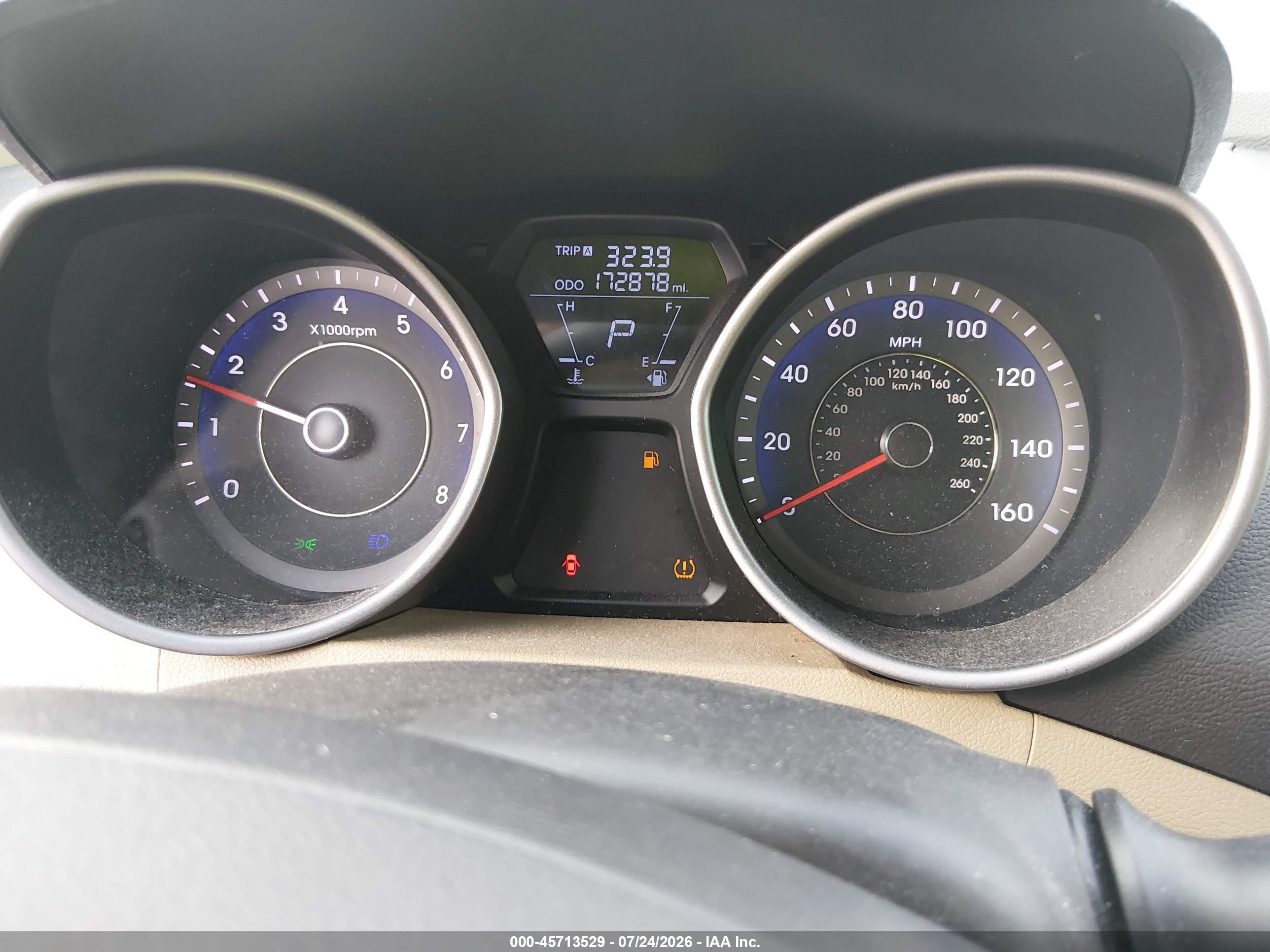2012 Hyundai Elantra Limited (ulsan Plant) Blue vin: KMHDH4AE0CU459310