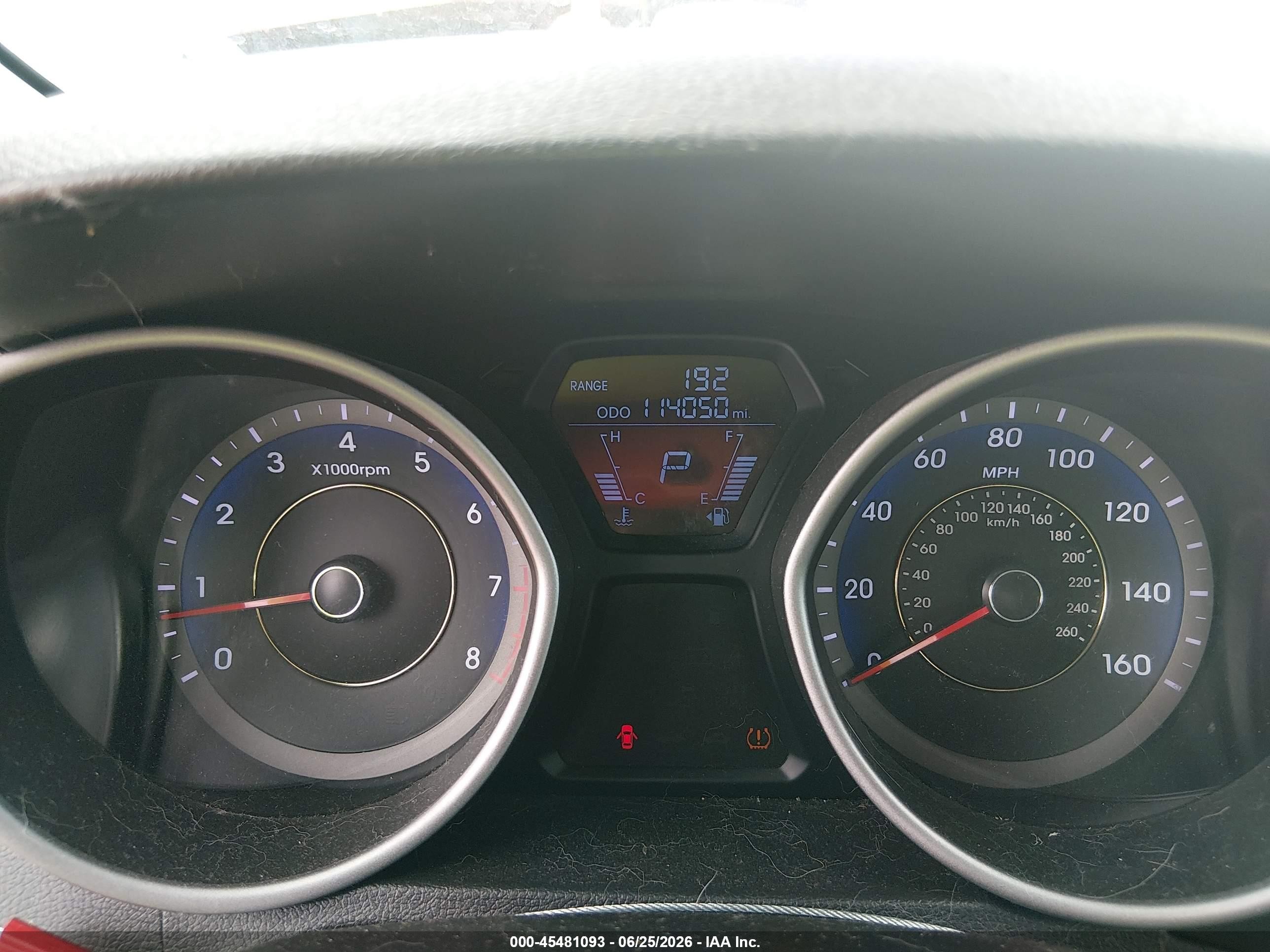 2012 Hyundai Elantra Limited (ulsan Plant) Черный vin: KMHDH4AE0CU463325