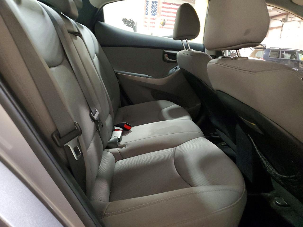 2013 Hyundai Elantra Gls Gray vin: KMHDH4AE0DU485536