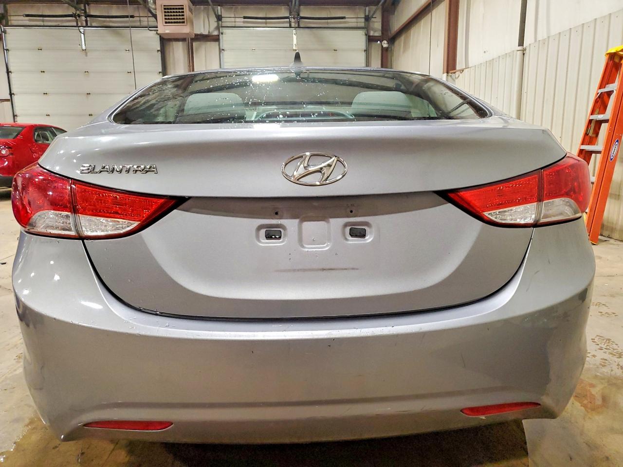 2013 Hyundai Elantra Gls Gray vin: KMHDH4AE0DU485536