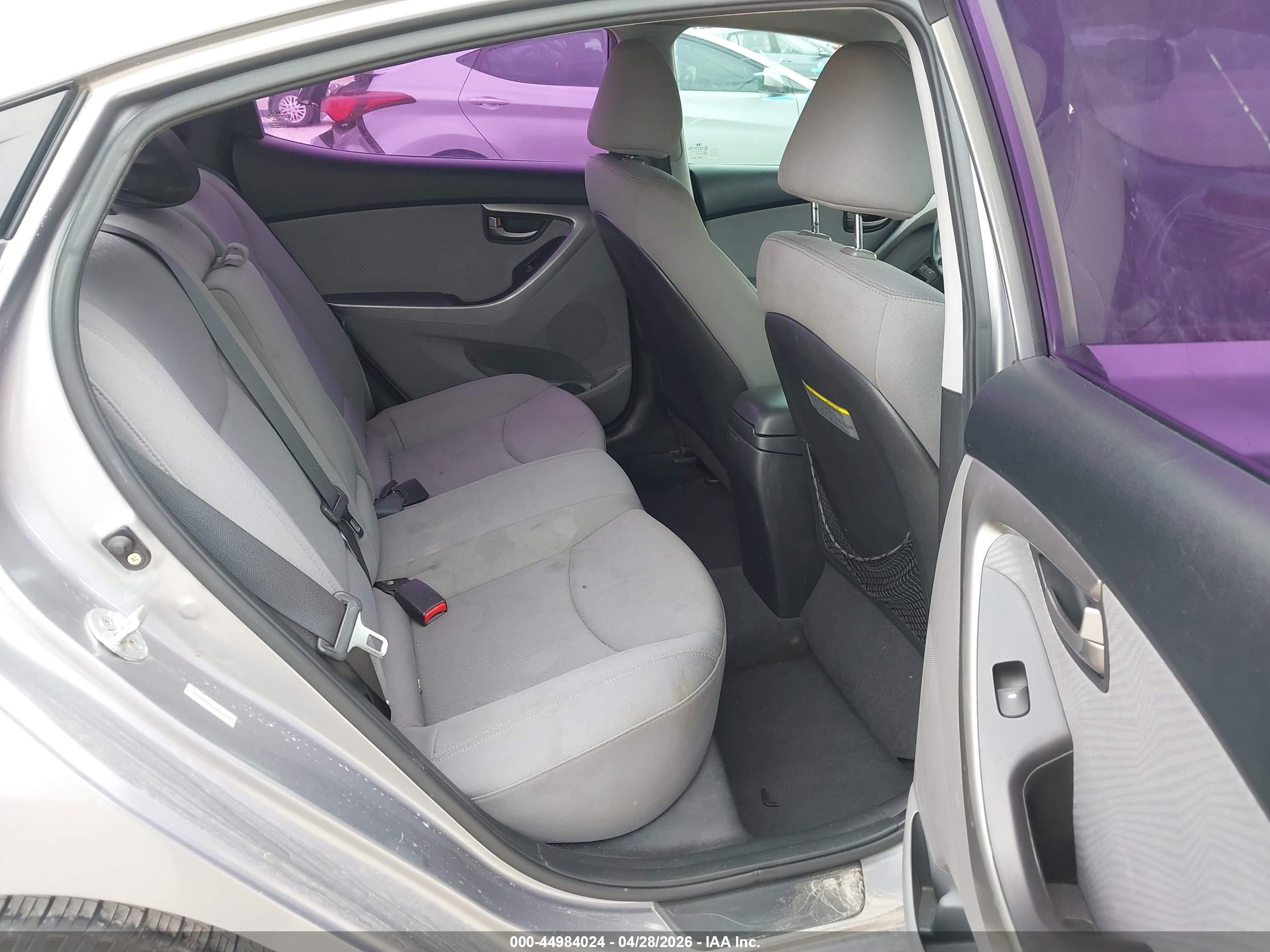 2013 Hyundai Elantra Gls/limited Серебряный vin: KMHDH4AE0DU498335