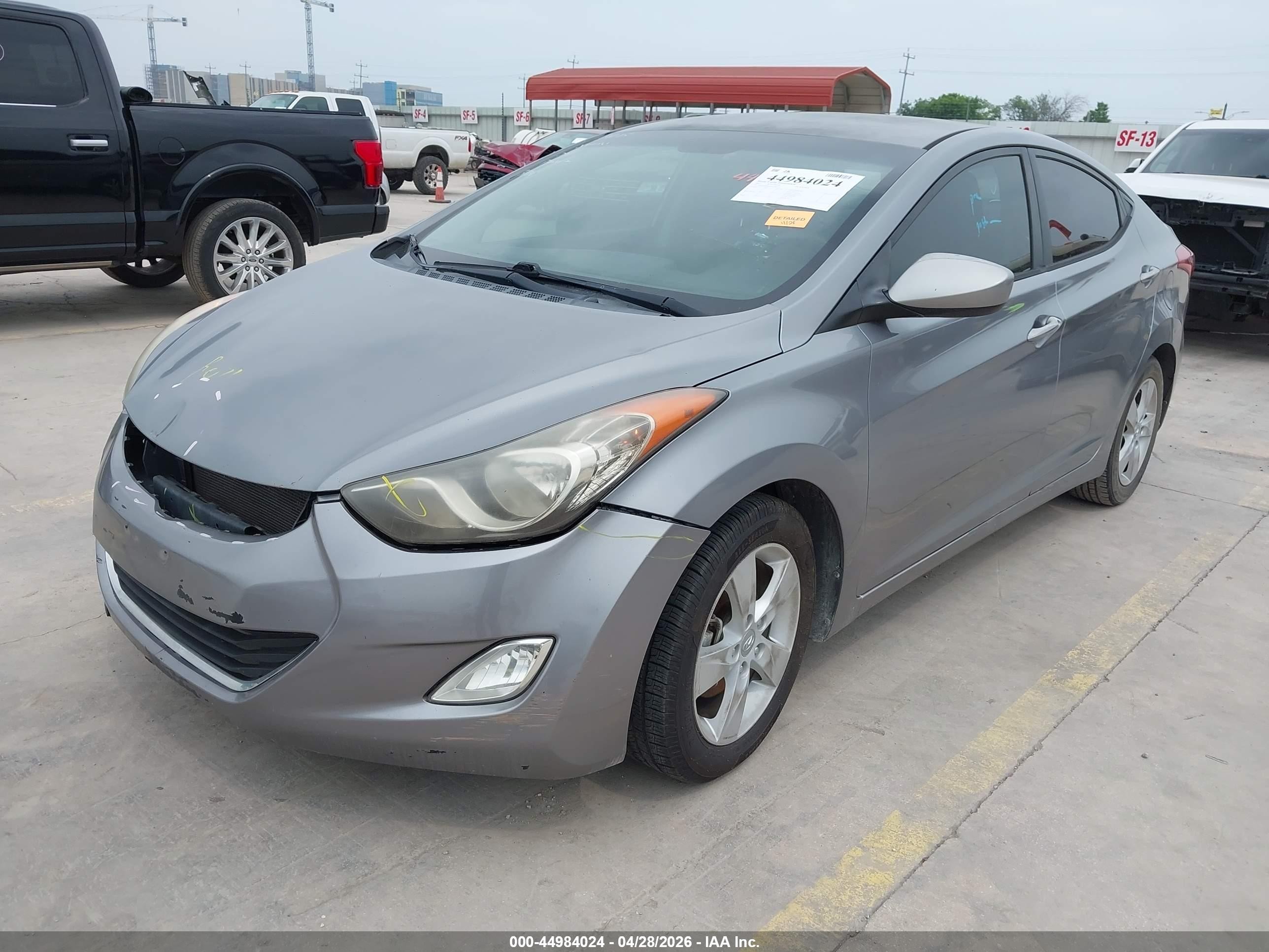 2013 Hyundai Elantra Gls/limited Серебряный vin: KMHDH4AE0DU498335