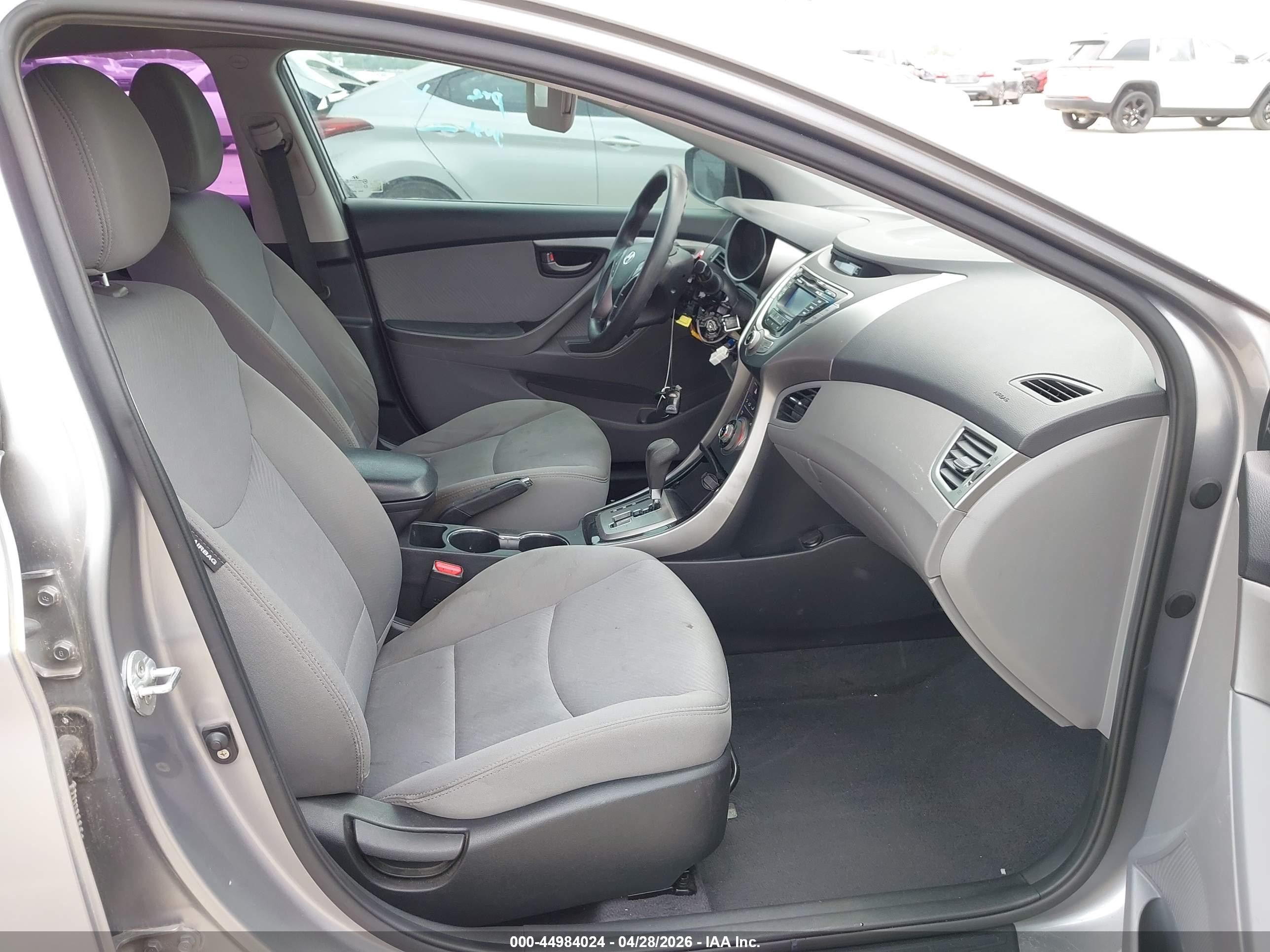 2013 Hyundai Elantra Gls/limited Серебряный vin: KMHDH4AE0DU498335