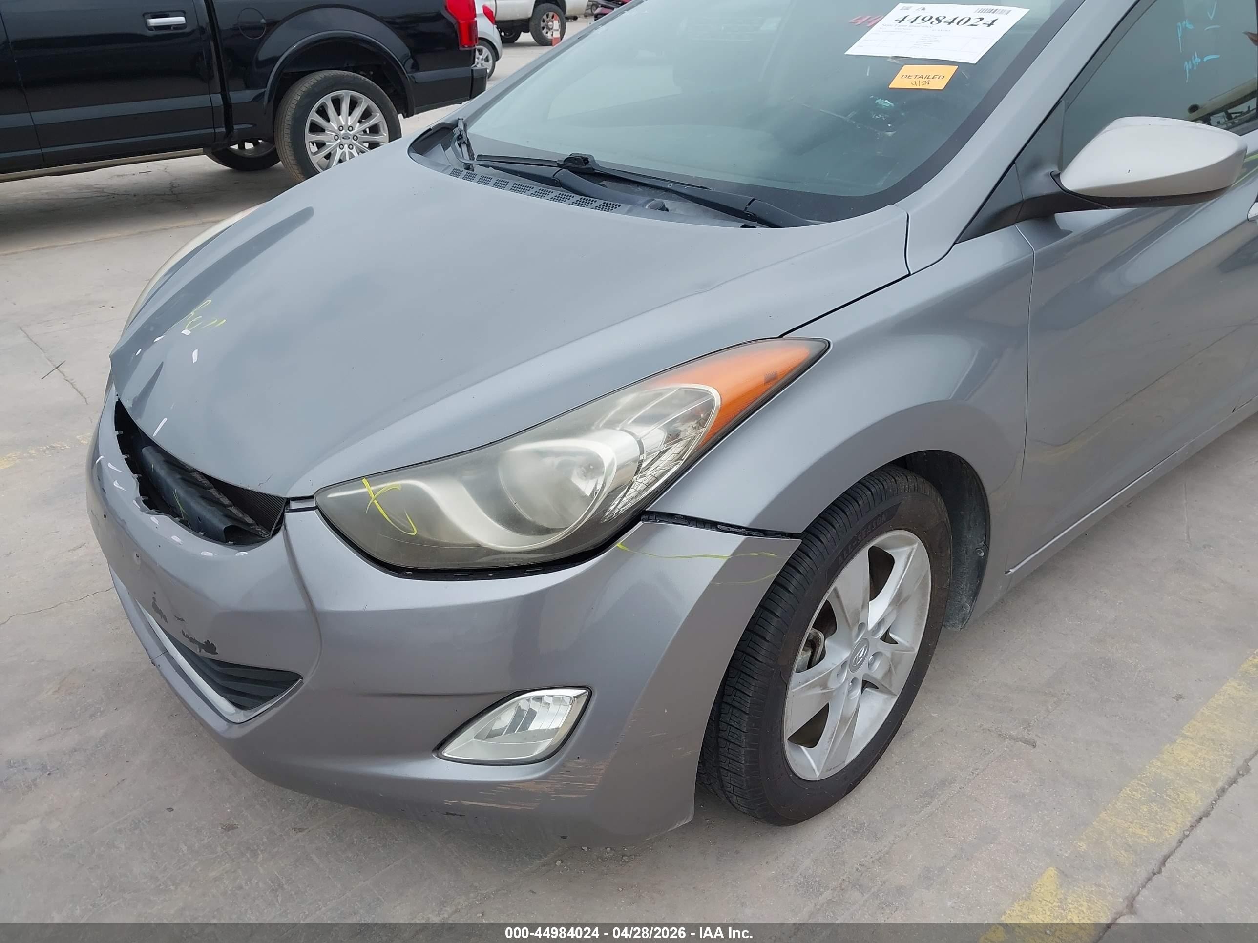 2013 Hyundai Elantra Gls/limited Серебряный vin: KMHDH4AE0DU498335