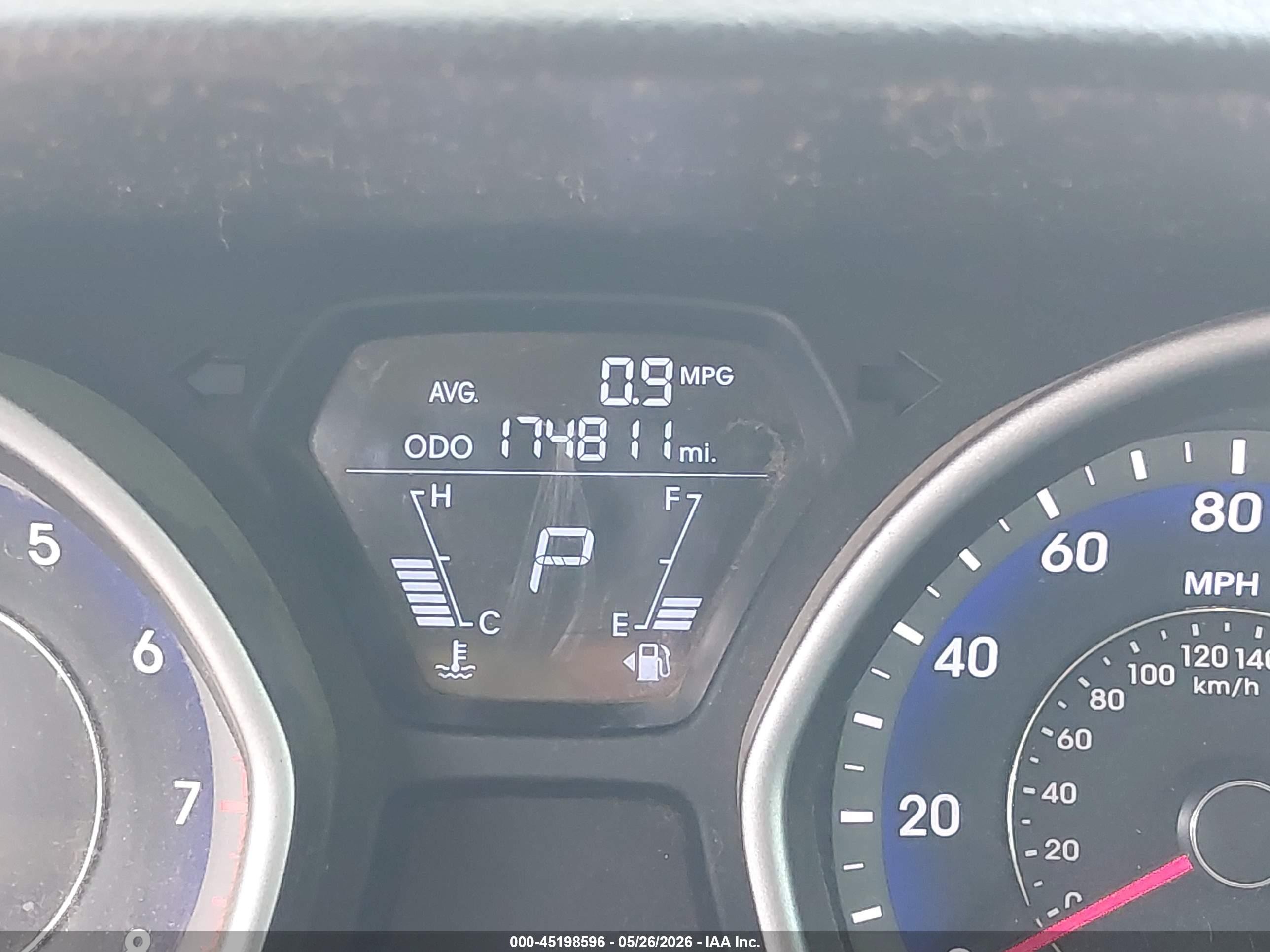 2013 Hyundai Elantra Gls Blue vin: KMHDH4AE0DU524464