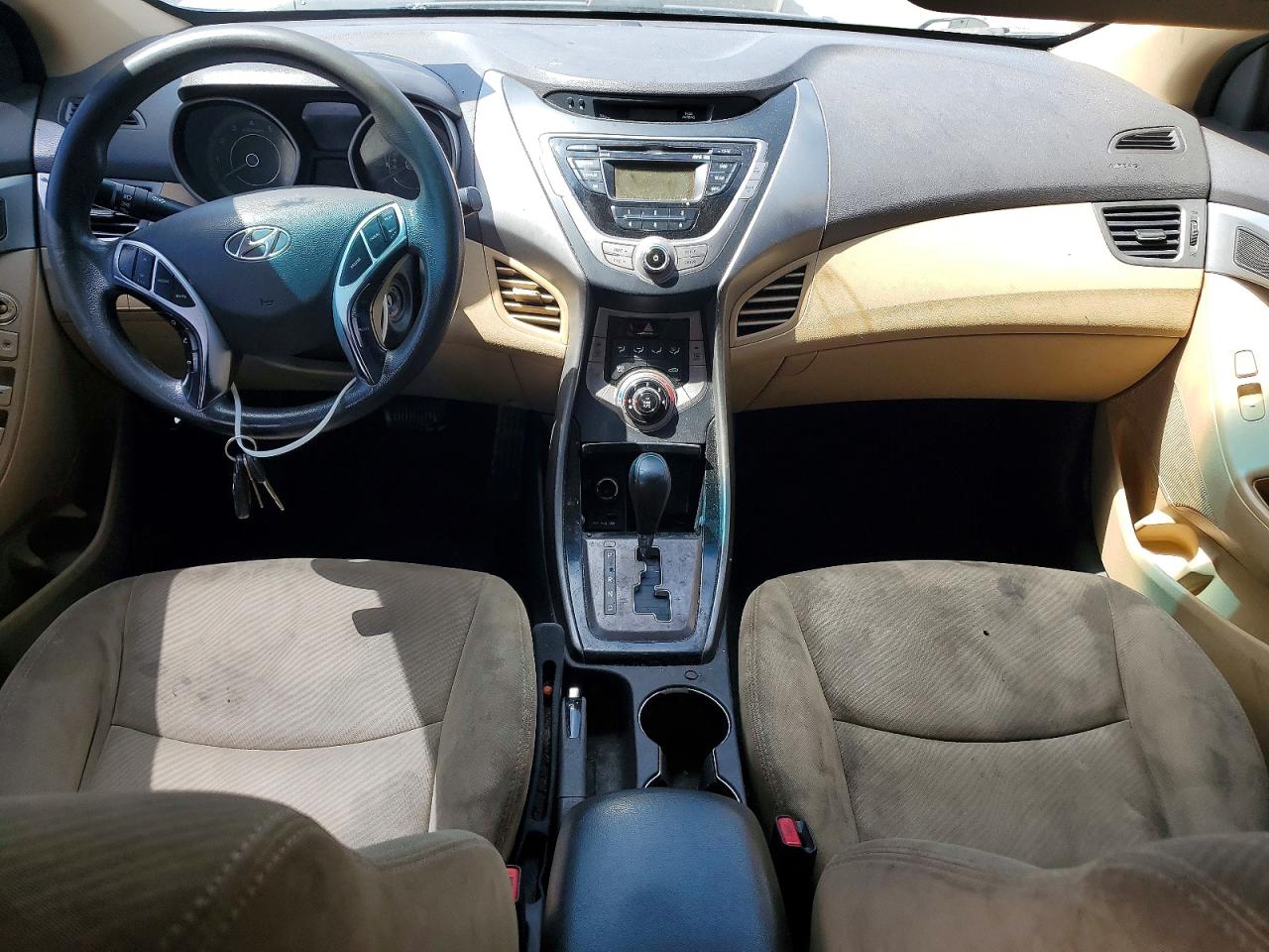 2013 Hyundai Elantra Gls Синий vin: KMHDH4AE0DU524920
