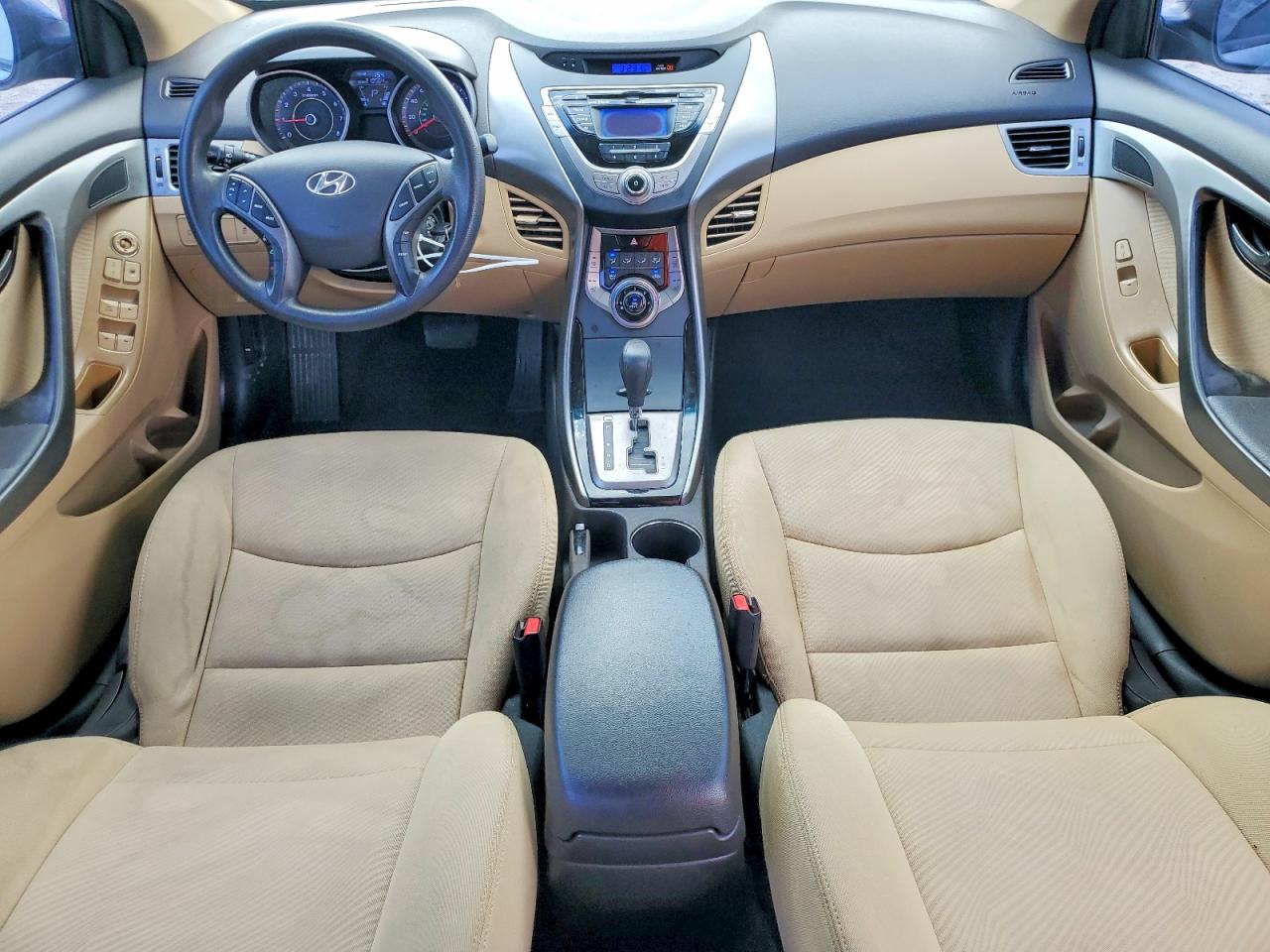 2013 Hyundai Elantra Gls Blue vin: KMHDH4AE0DU534685