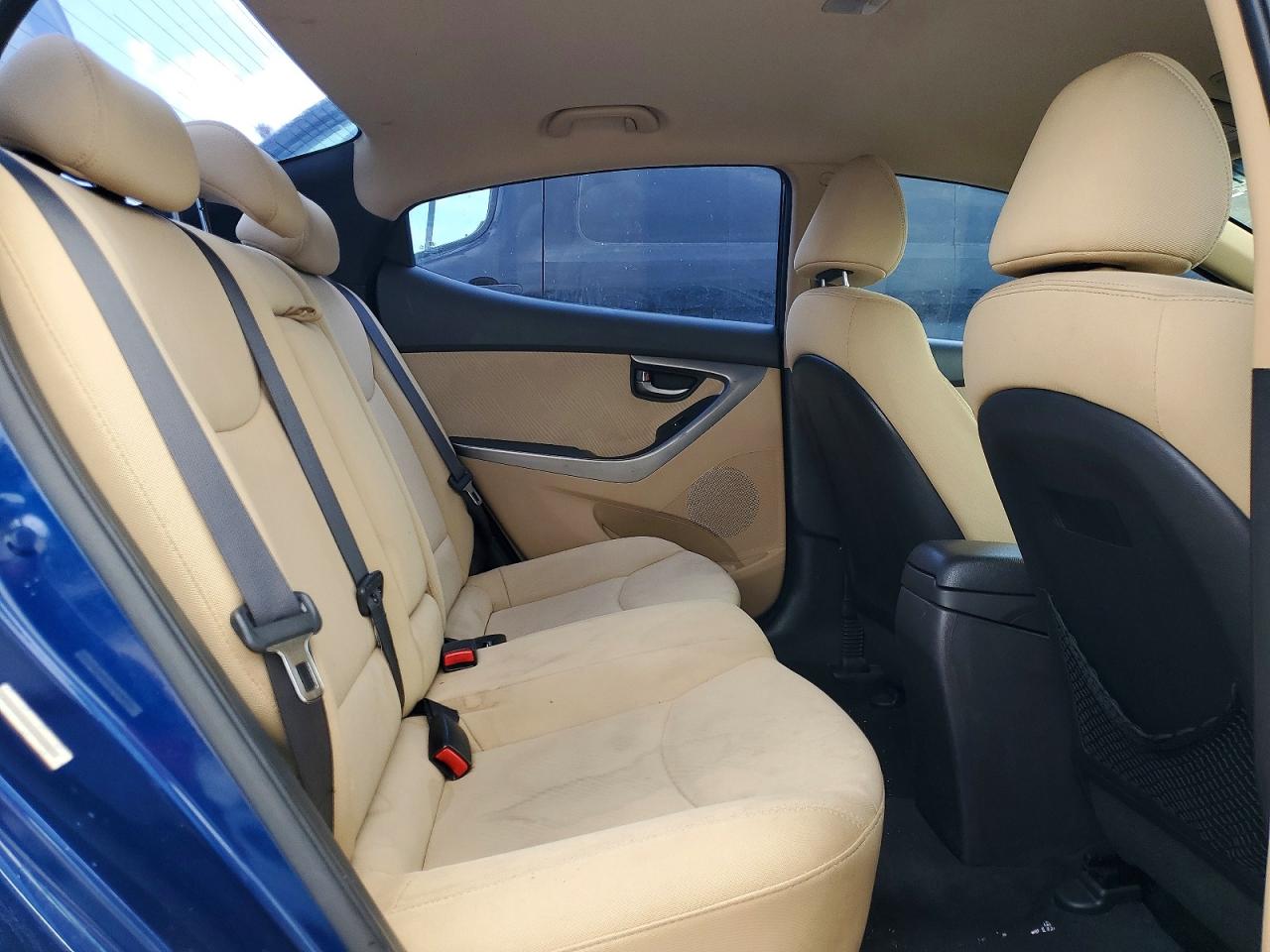 2013 Hyundai Elantra Gls Blue vin: KMHDH4AE0DU534685