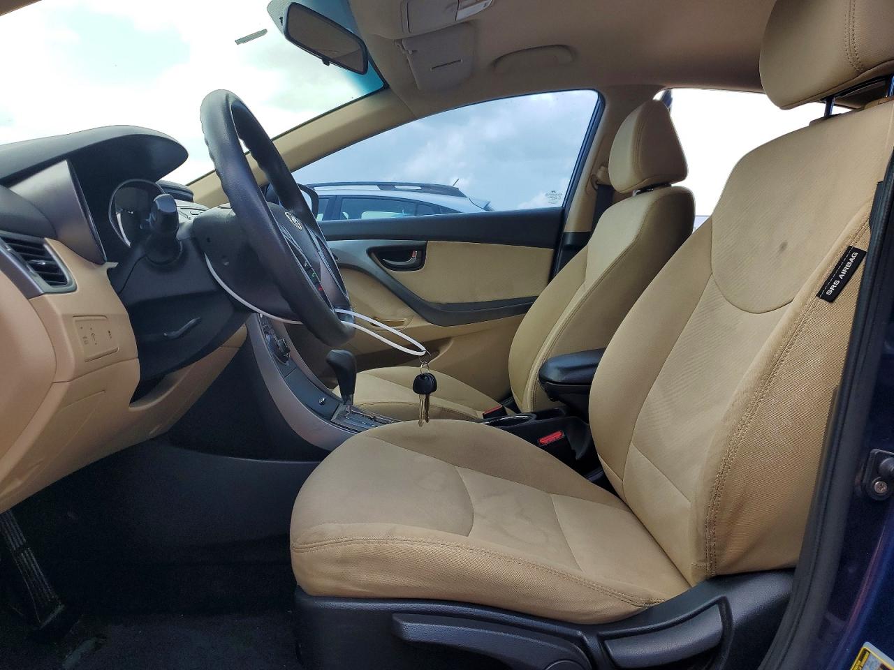 2013 Hyundai Elantra Gls Blue vin: KMHDH4AE0DU534685