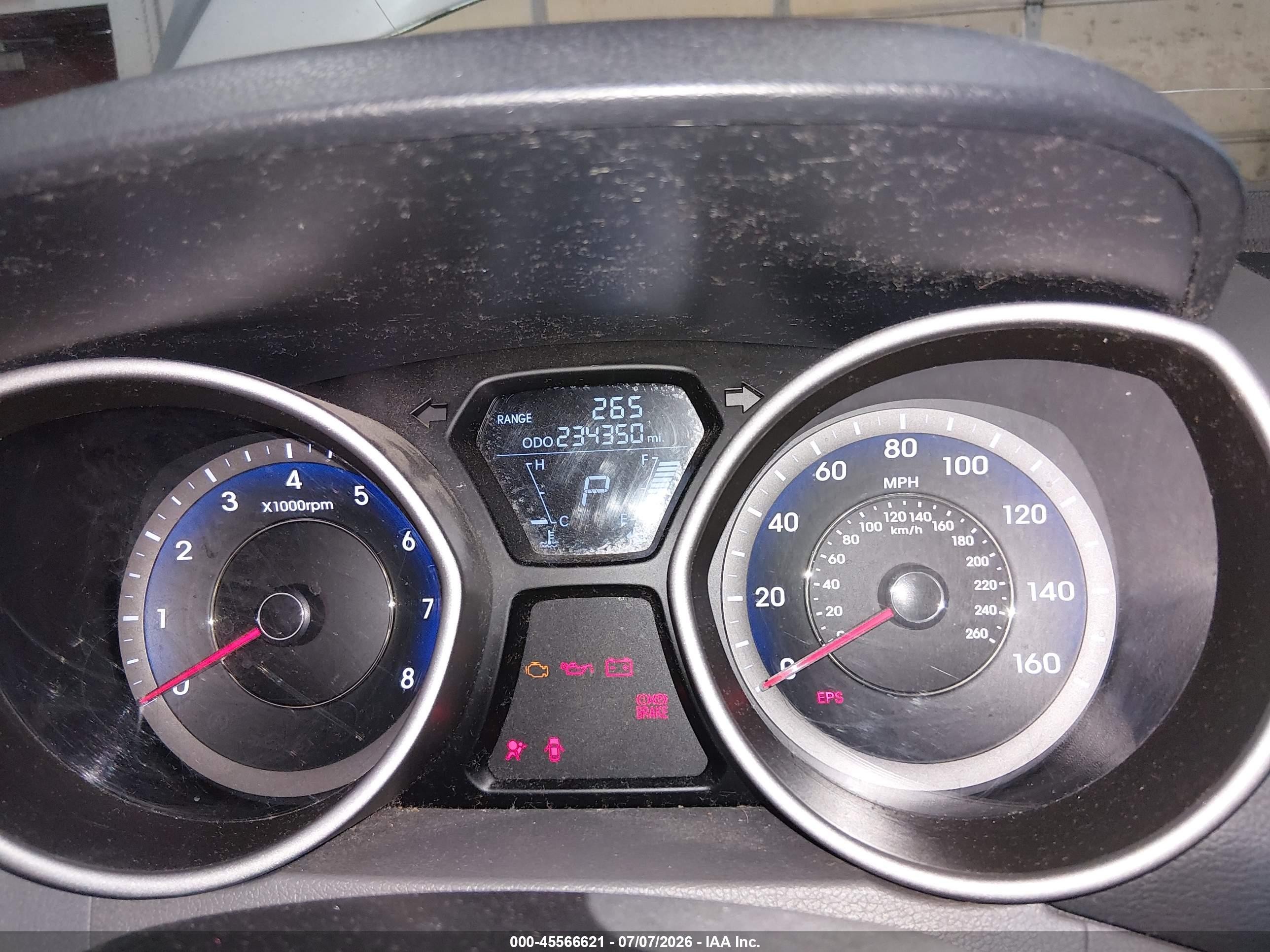 2013 Hyundai Elantra Gls Silver vin: KMHDH4AE0DU588276