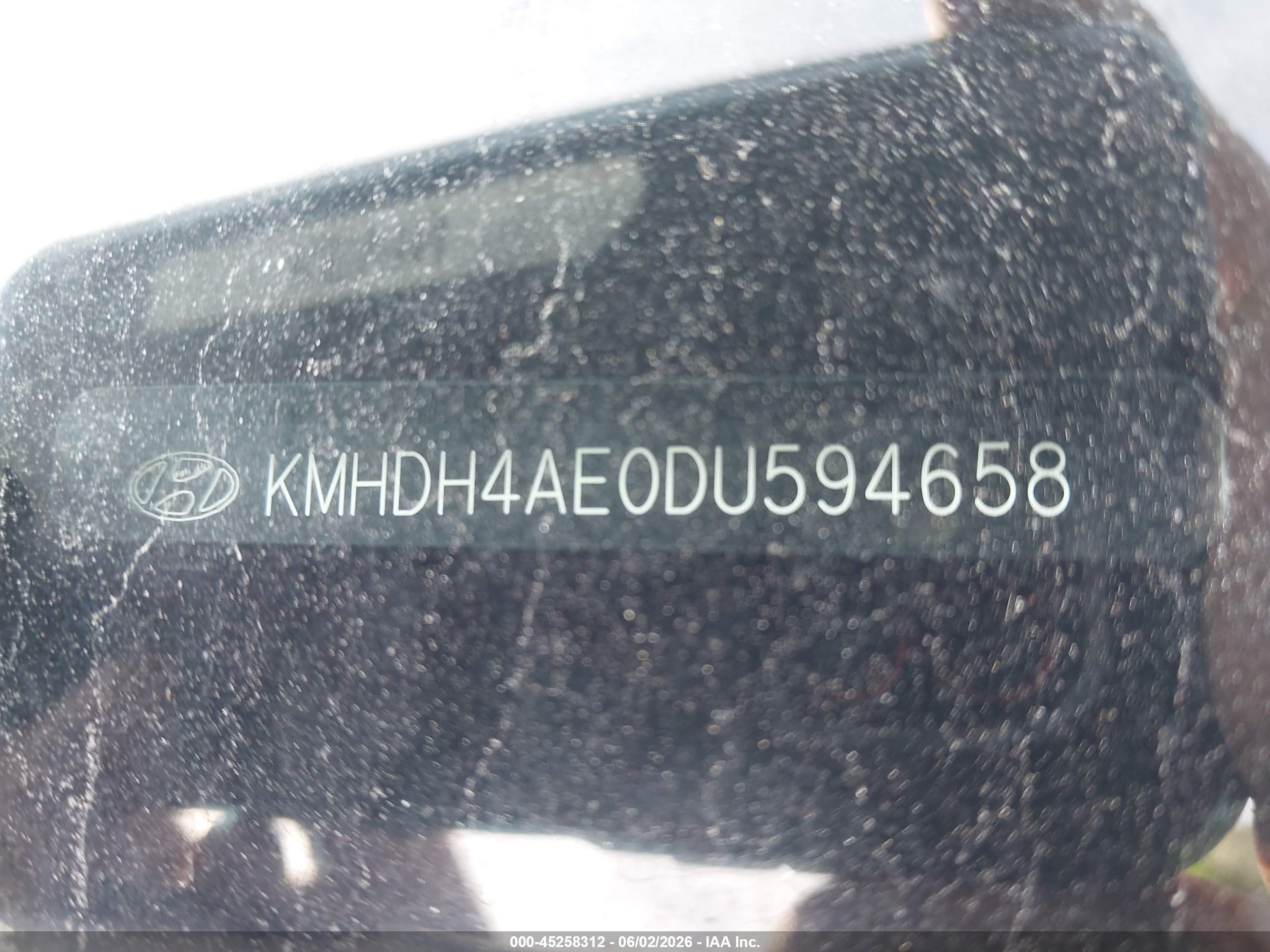 2013 Hyundai Elantra Gls Light Blue vin: KMHDH4AE0DU594658