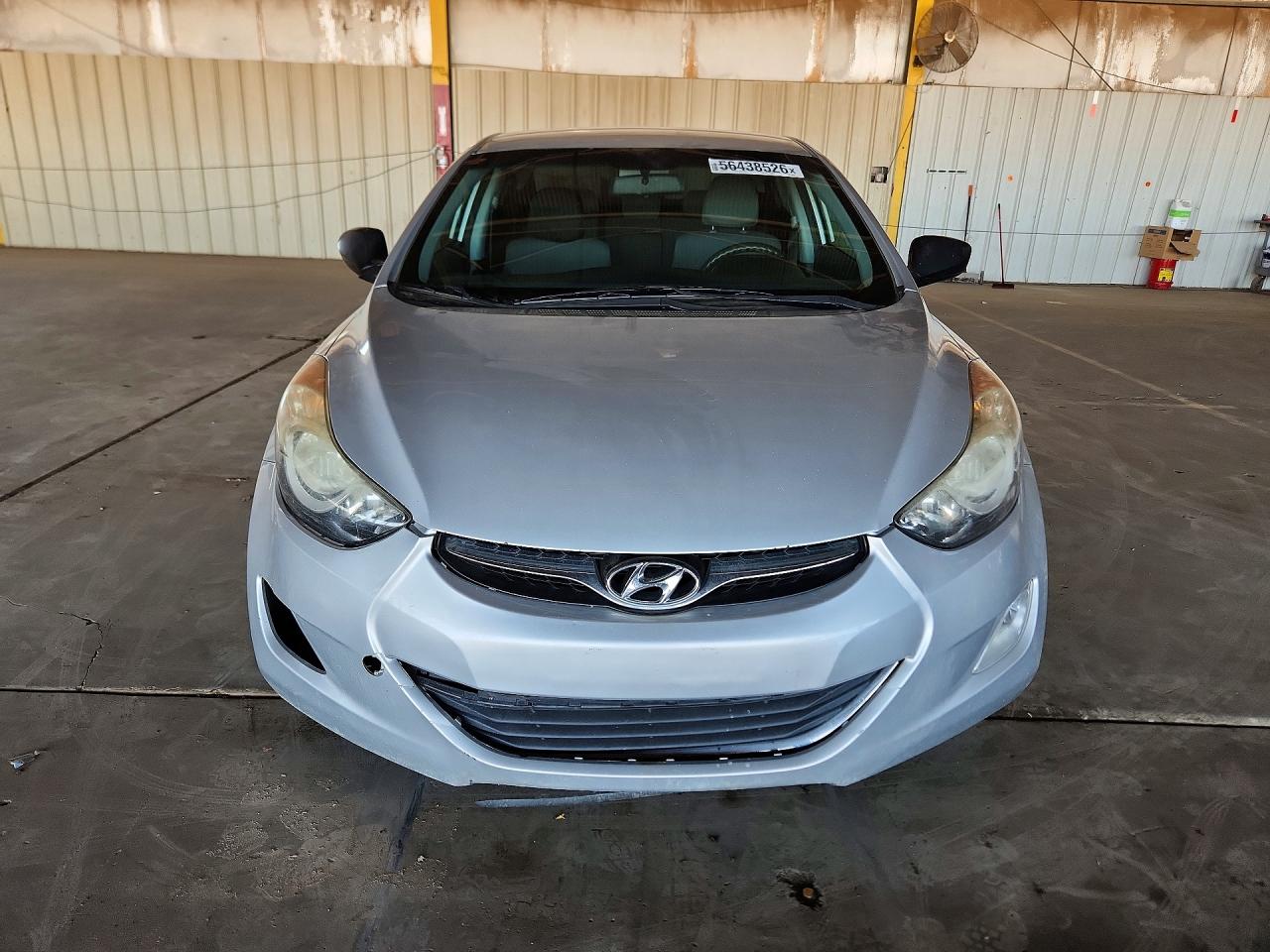 2013 Hyundai Elantra Gls Gray vin: KMHDH4AE0DU606596
