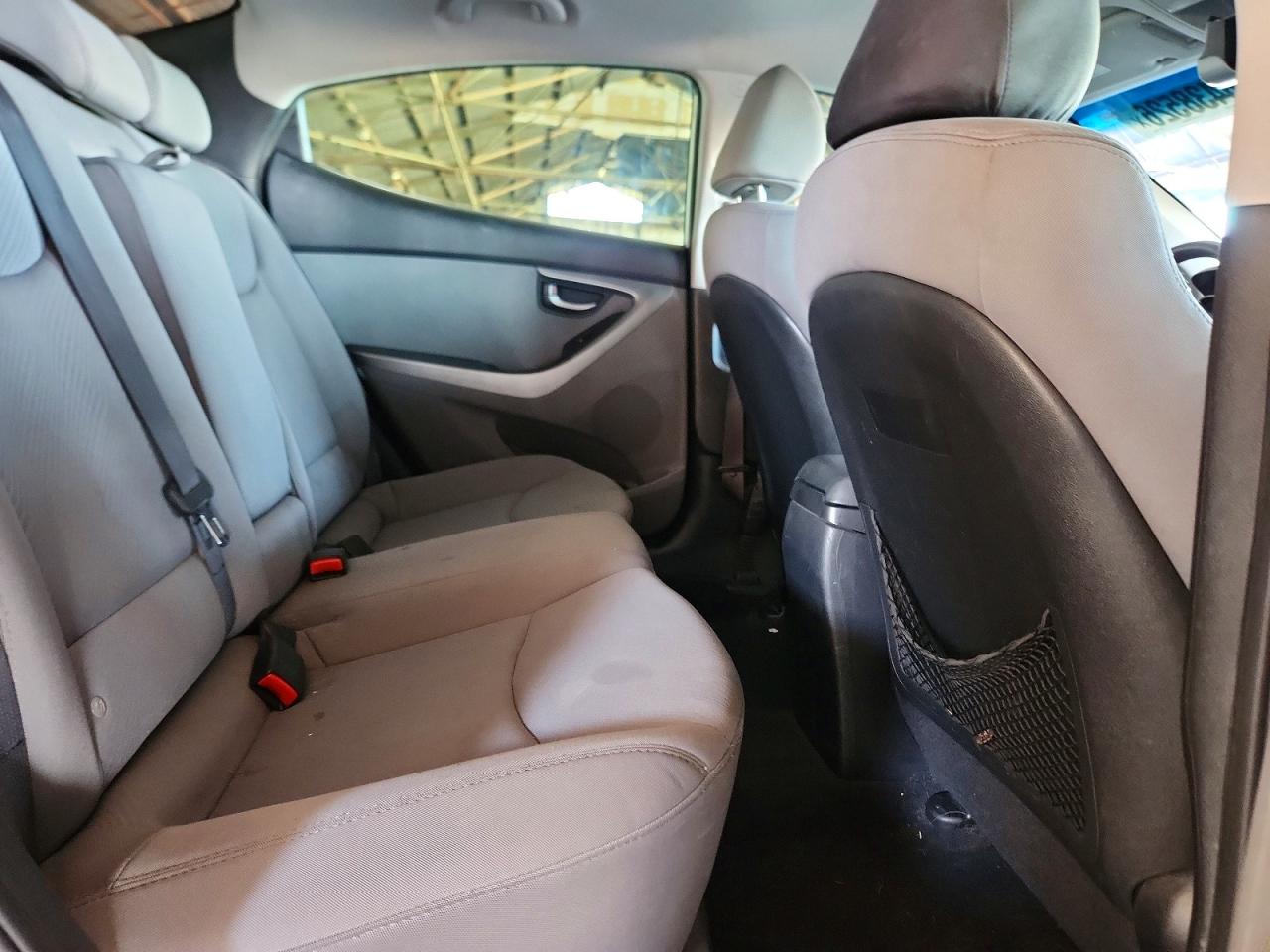 2013 Hyundai Elantra Gls Gray vin: KMHDH4AE0DU606596