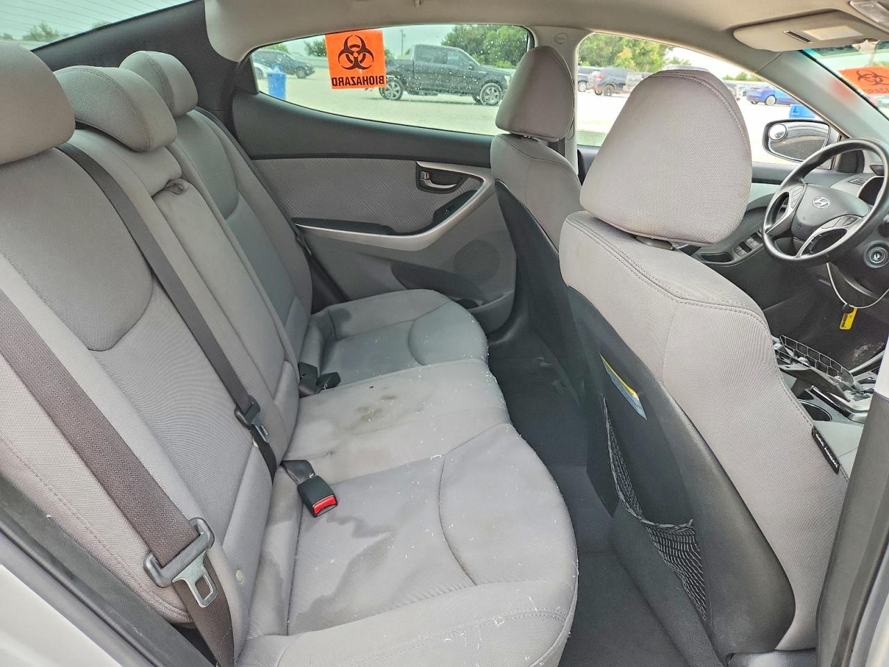 2013 Hyundai Elantra Gls Gray vin: KMHDH4AE0DU616819