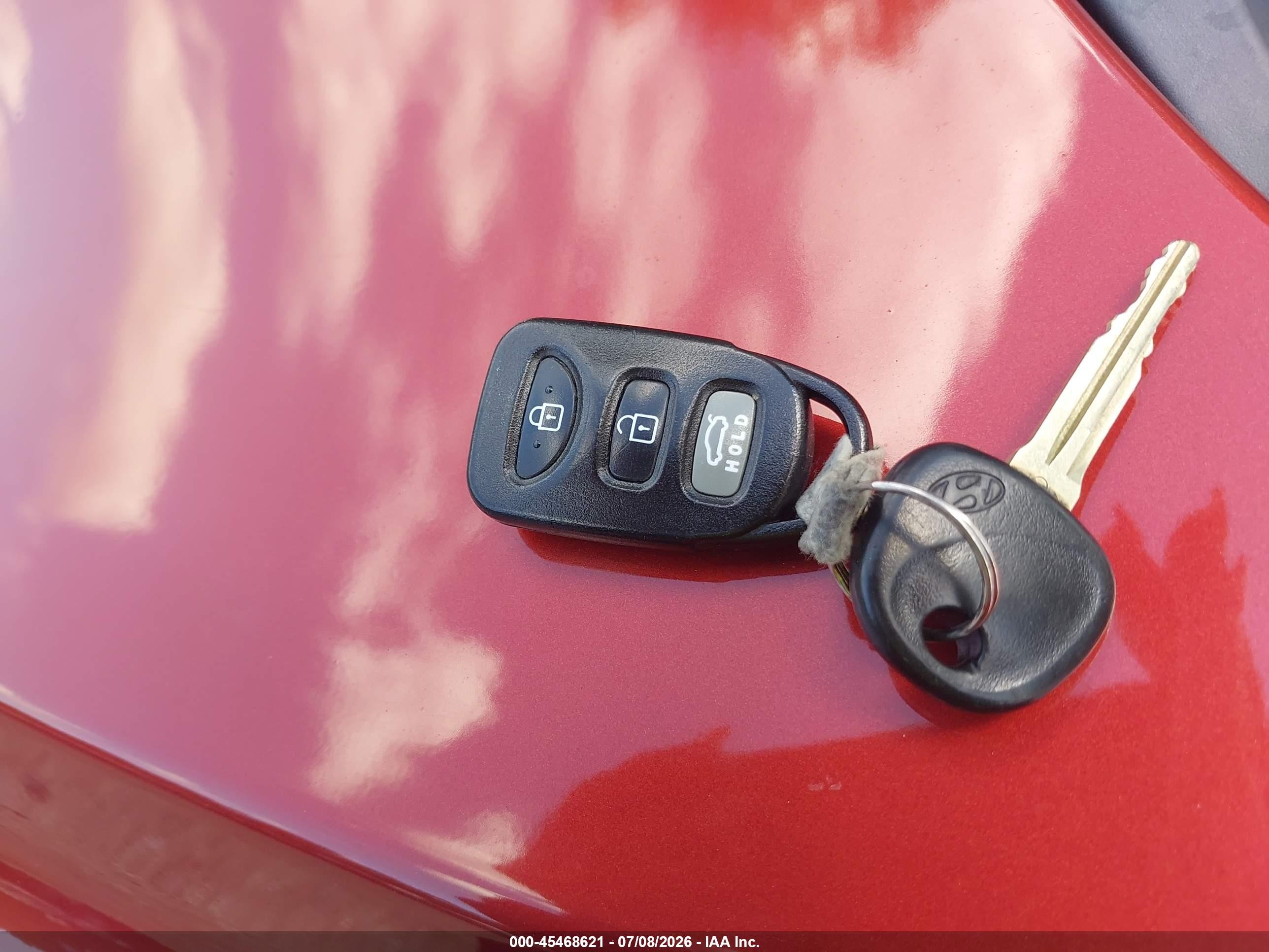 2013 Hyundai Elantra Gls Red vin: KMHDH4AE0DU629179