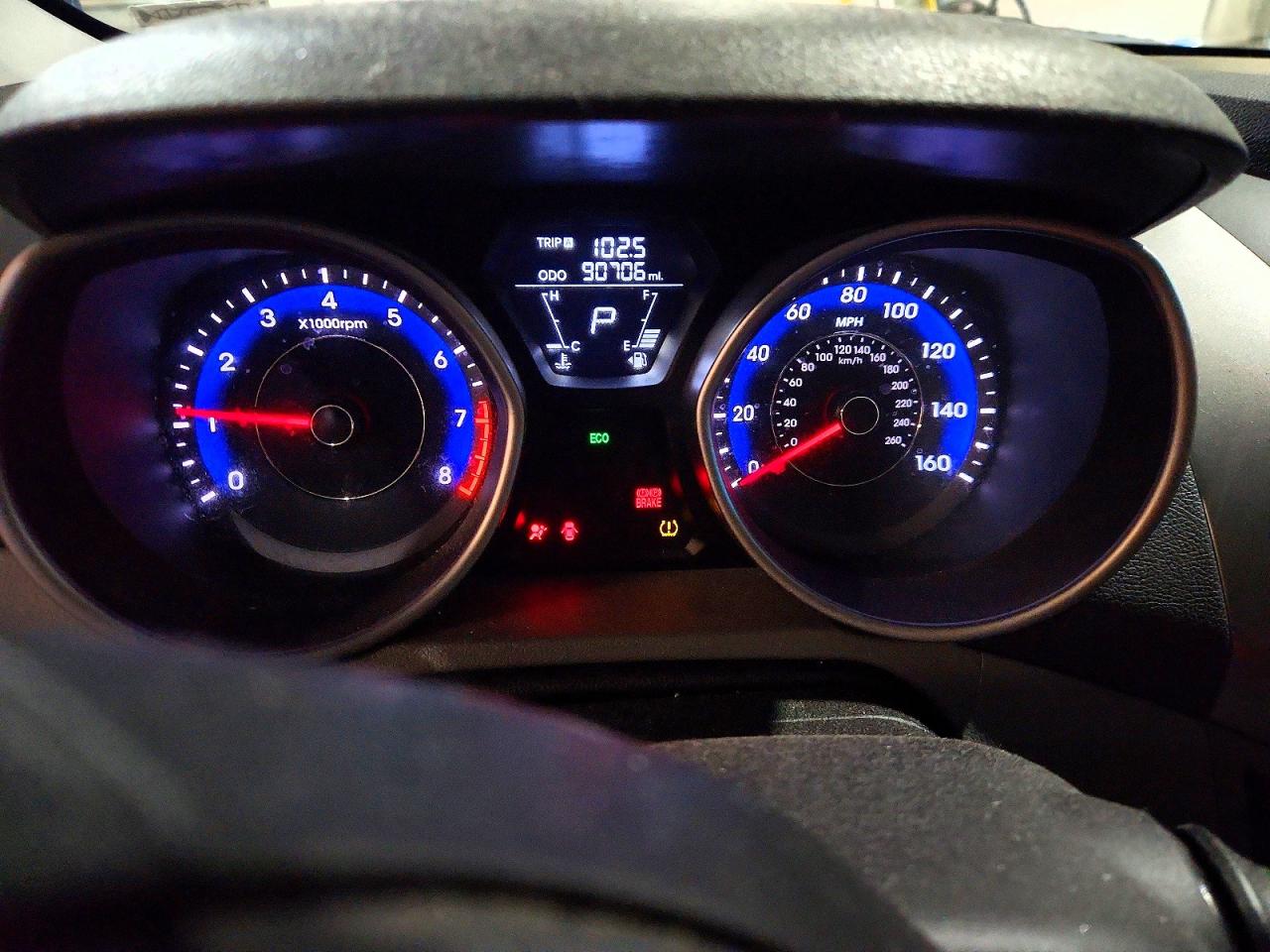 2013 Hyundai Elantra Gls Blue vin: KMHDH4AE0DU682867