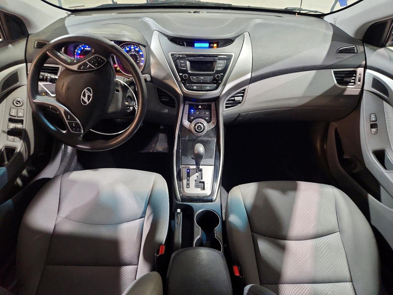 2013 Hyundai Elantra Gls Blue vin: KMHDH4AE0DU682867