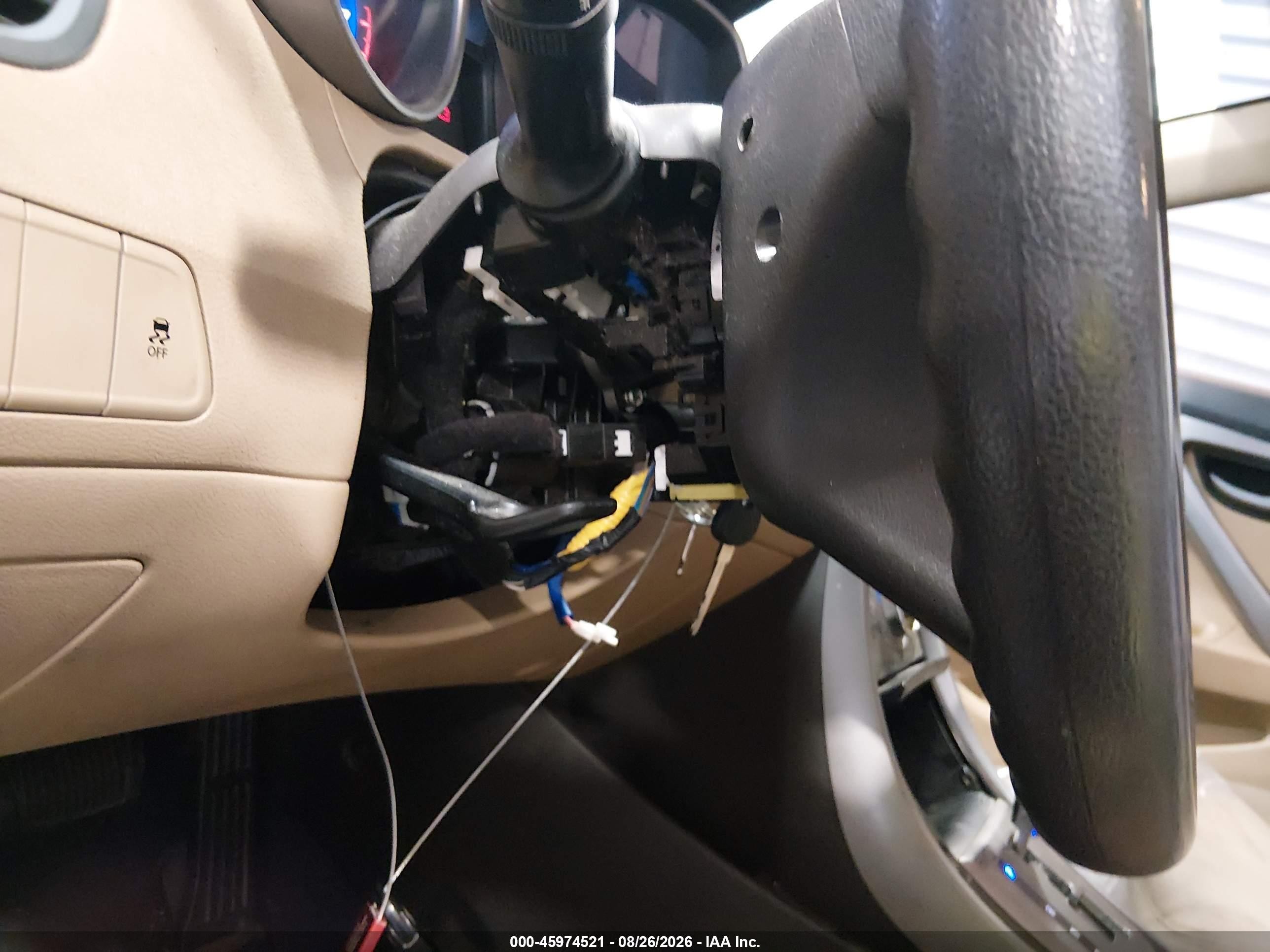 2013 Hyundai Elantra Gls Blue vin: KMHDH4AE0DU684893