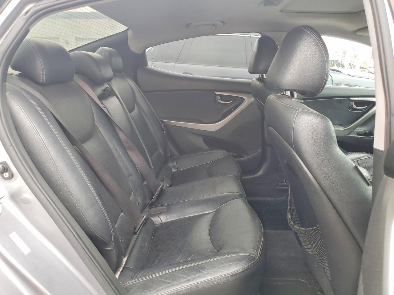 2013 Hyundai Elantra Limited Gray vin: KMHDH4AE0DU707041