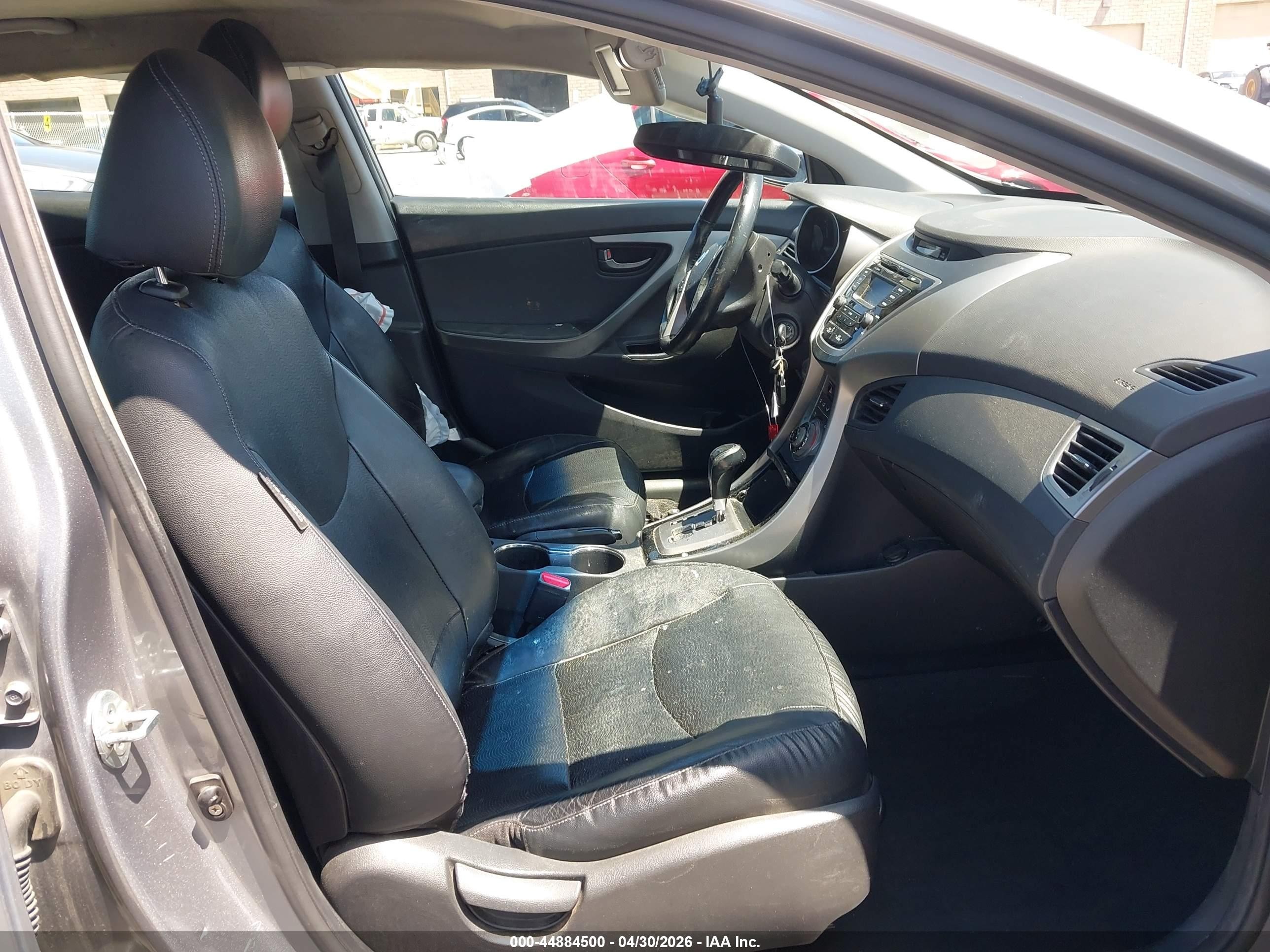 2013 Hyundai Elantra Limited (ulsan Plant) Silver vin: KMHDH4AE0DU743005