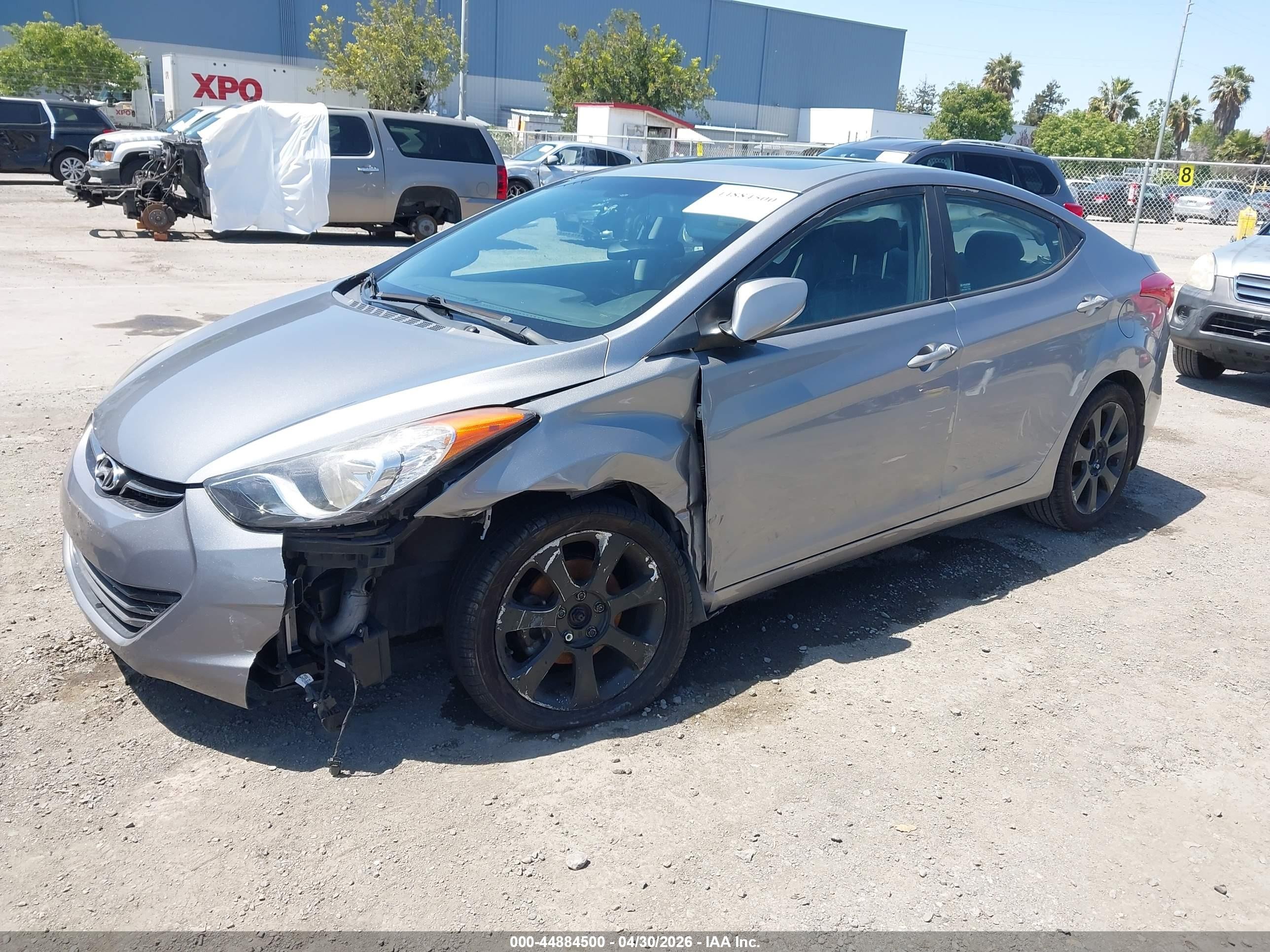 2013 Hyundai Elantra Limited (ulsan Plant) Silver vin: KMHDH4AE0DU743005