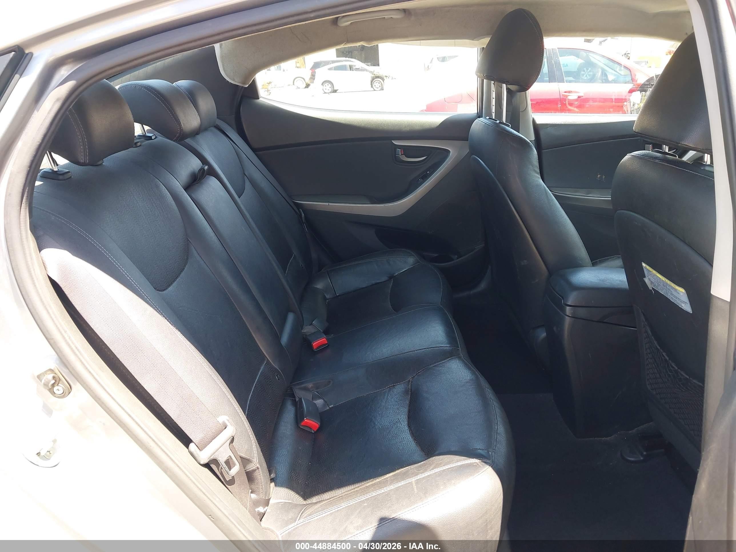 2013 Hyundai Elantra Limited (ulsan Plant) Silver vin: KMHDH4AE0DU743005