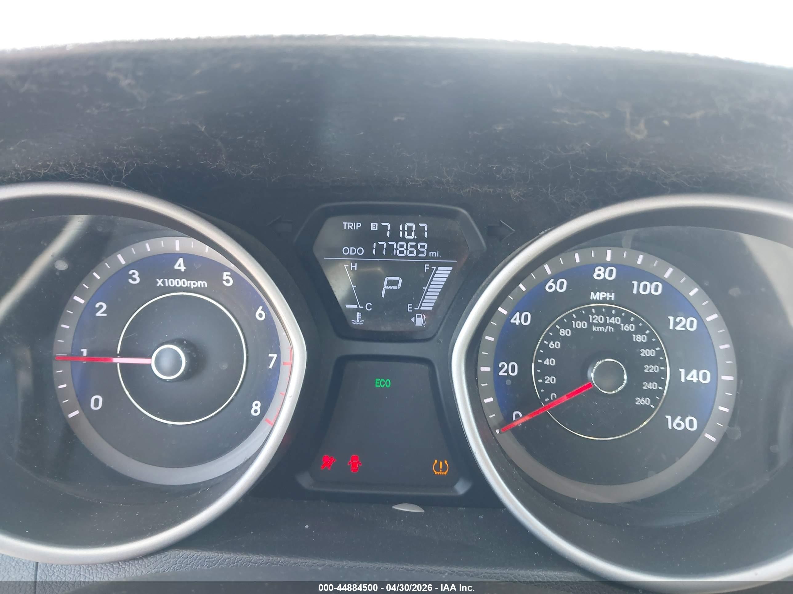 2013 Hyundai Elantra Limited (ulsan Plant) Silver vin: KMHDH4AE0DU743005