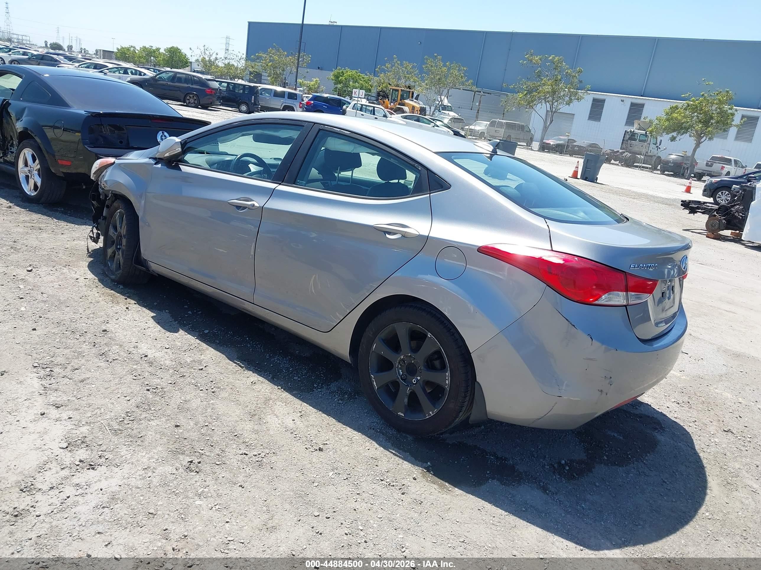 2013 Hyundai Elantra Limited (ulsan Plant) Silver vin: KMHDH4AE0DU743005