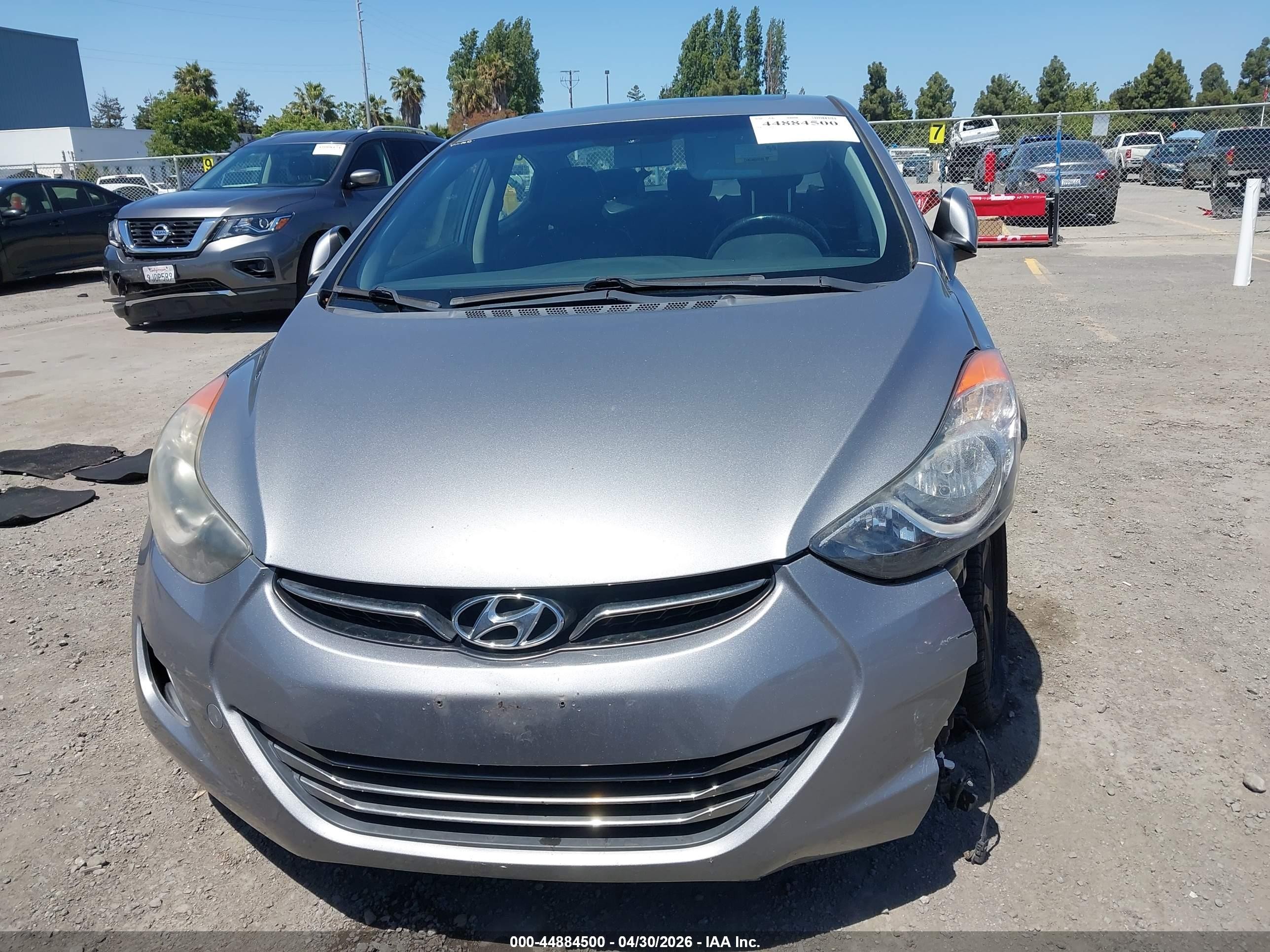 2013 Hyundai Elantra Limited (ulsan Plant) Silver vin: KMHDH4AE0DU743005