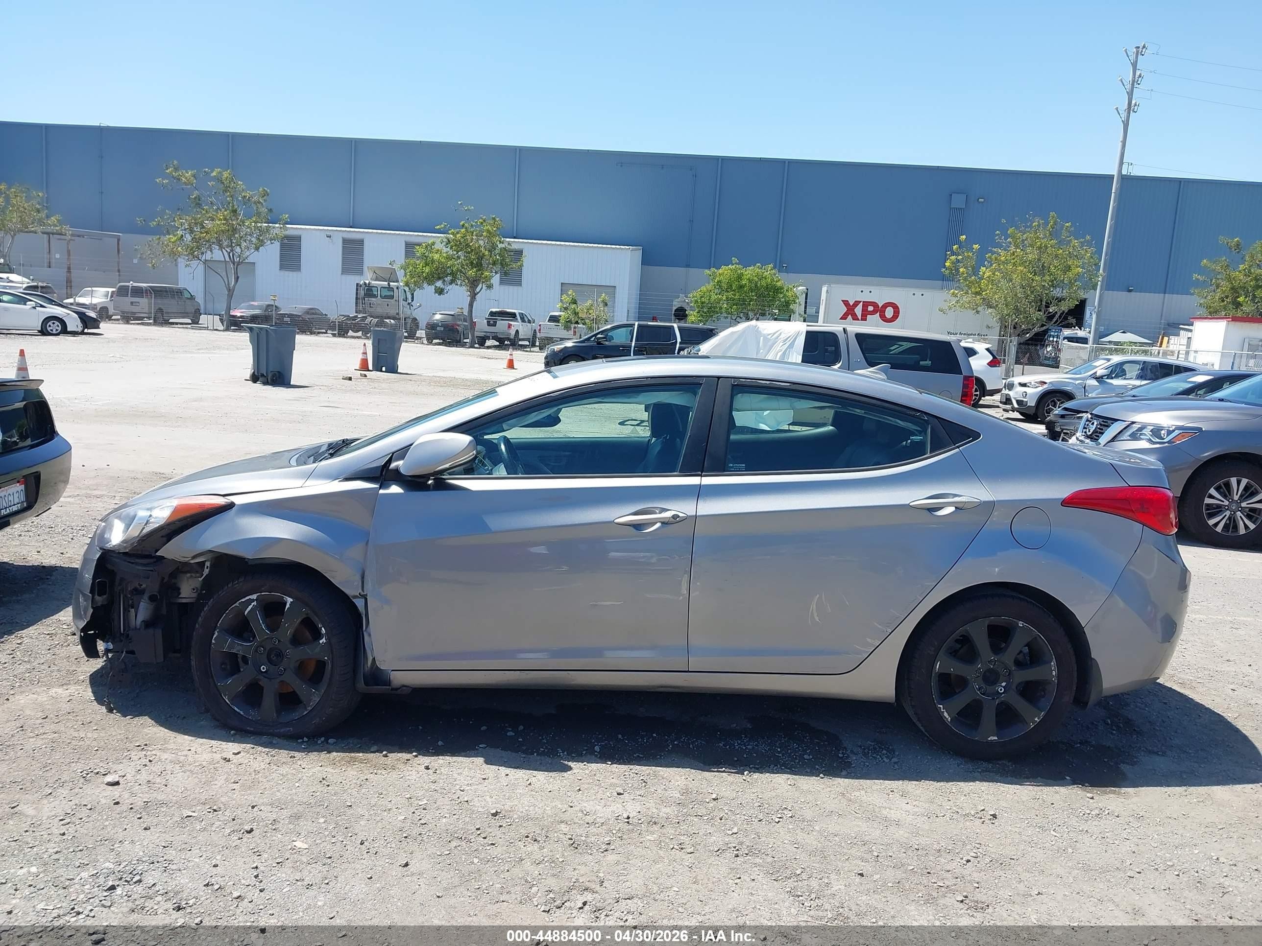 2013 Hyundai Elantra Limited (ulsan Plant) Silver vin: KMHDH4AE0DU743005