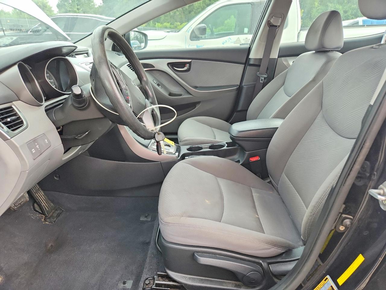 2013 Hyundai Elantra Gls Black vin: KMHDH4AE0DU743912