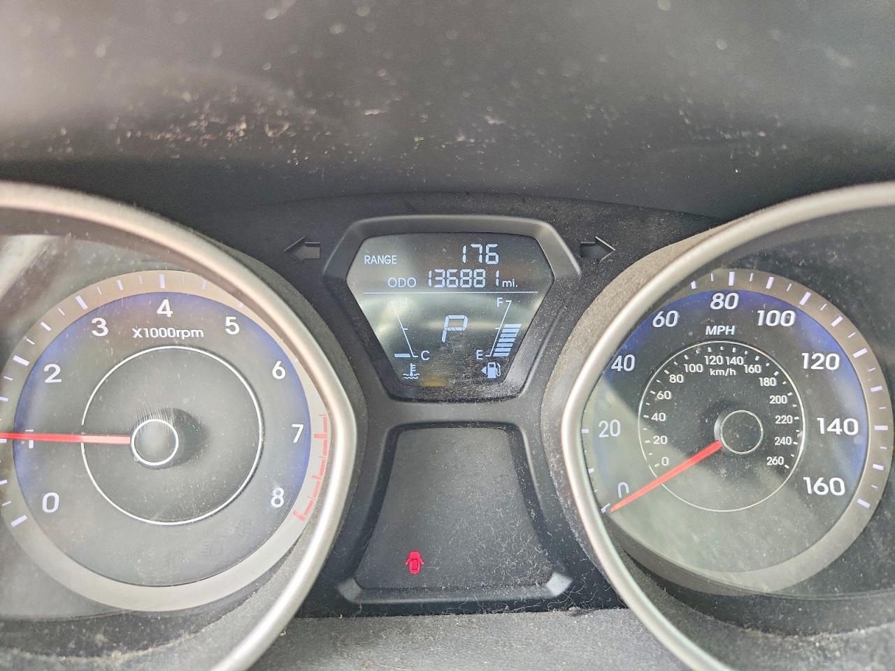2013 Hyundai Elantra Limited Silver vin: KMHDH4AE0DU780782