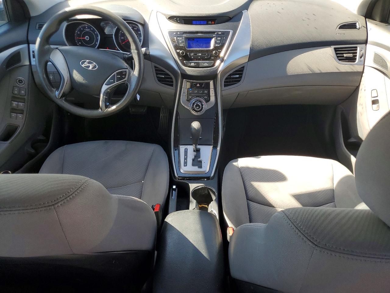 2013 Hyundai Elantra Gls Silver vin: KMHDH4AE0DU822058