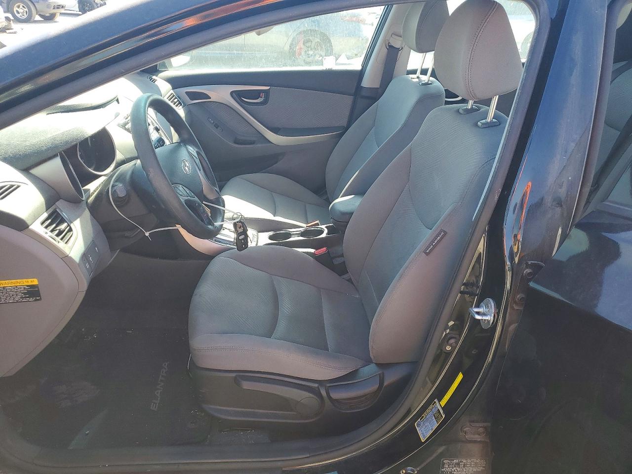 2013 Hyundai Elantra Gls Black vin: KMHDH4AE0DU907322