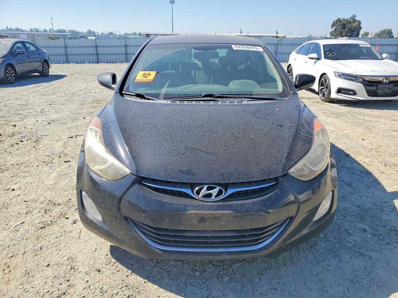 2013 Hyundai Elantra Gls Black vin: KMHDH4AE0DU907322