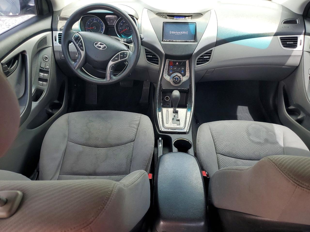 2013 Hyundai Elantra Gls Silver vin: KMHDH4AE0DU928817