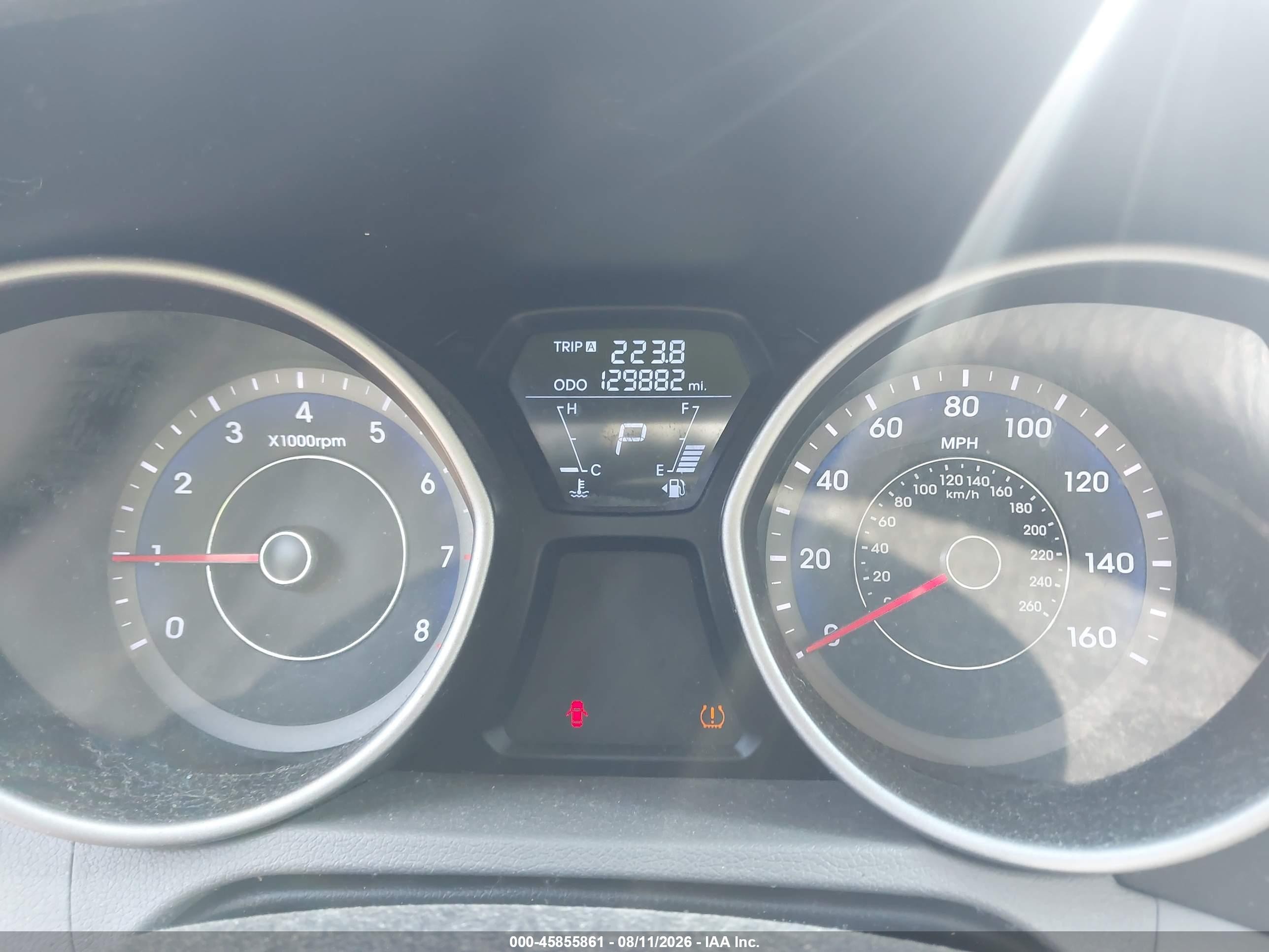 2013 Hyundai Elantra Gls Красный vin: KMHDH4AE0DU971988