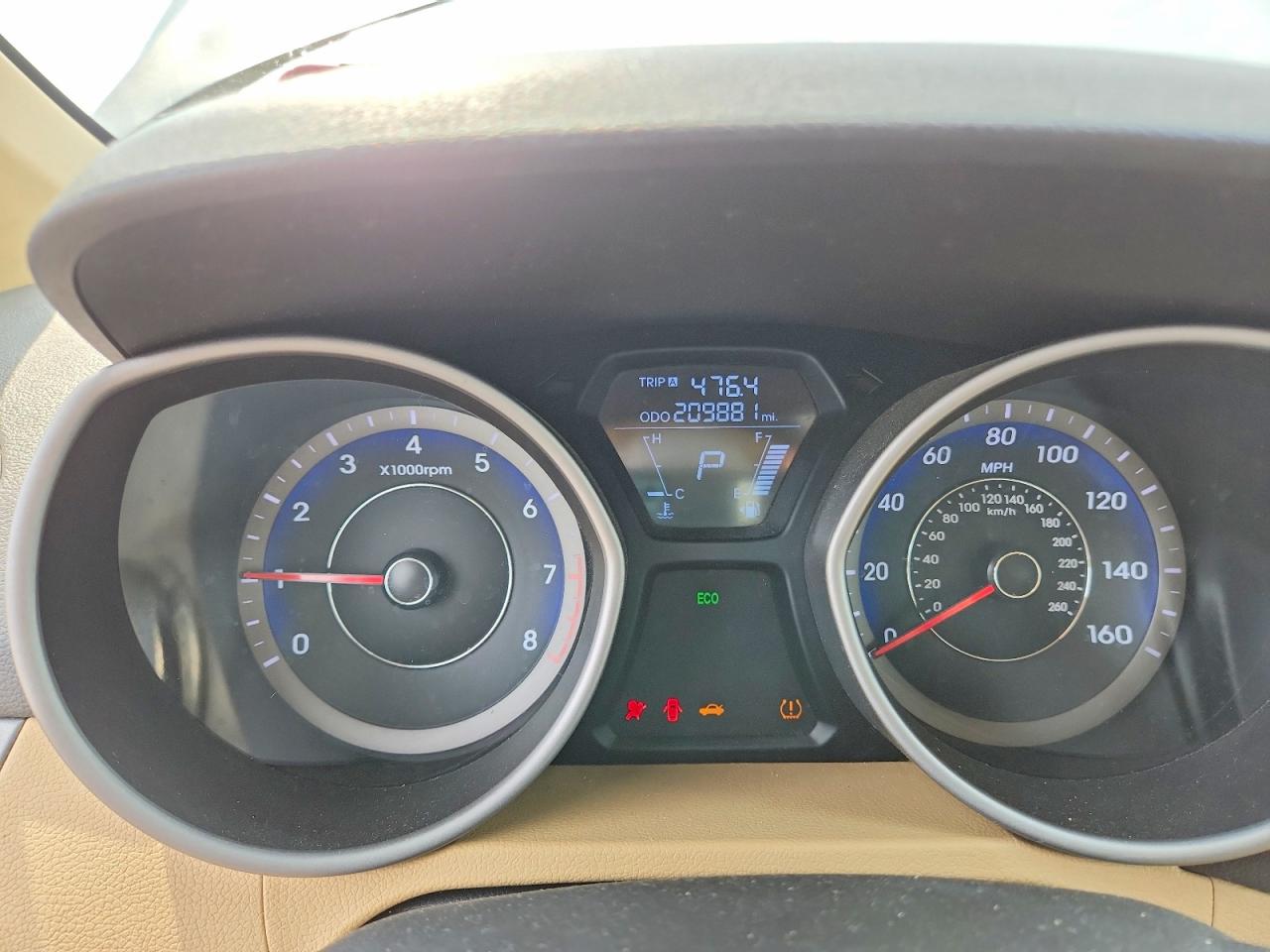 2013 Hyundai Elantra Gls Black vin: KMHDH4AE0DU983798