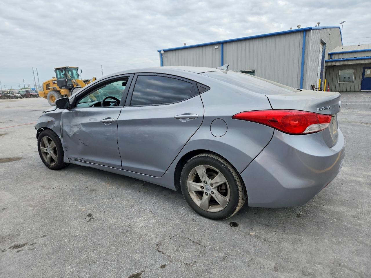 2013 Hyundai Elantra Gls Silver vin: KMHDH4AE0DU995711