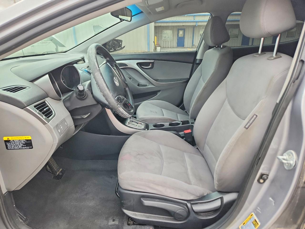 2013 Hyundai Elantra Gls Silver vin: KMHDH4AE0DU995711