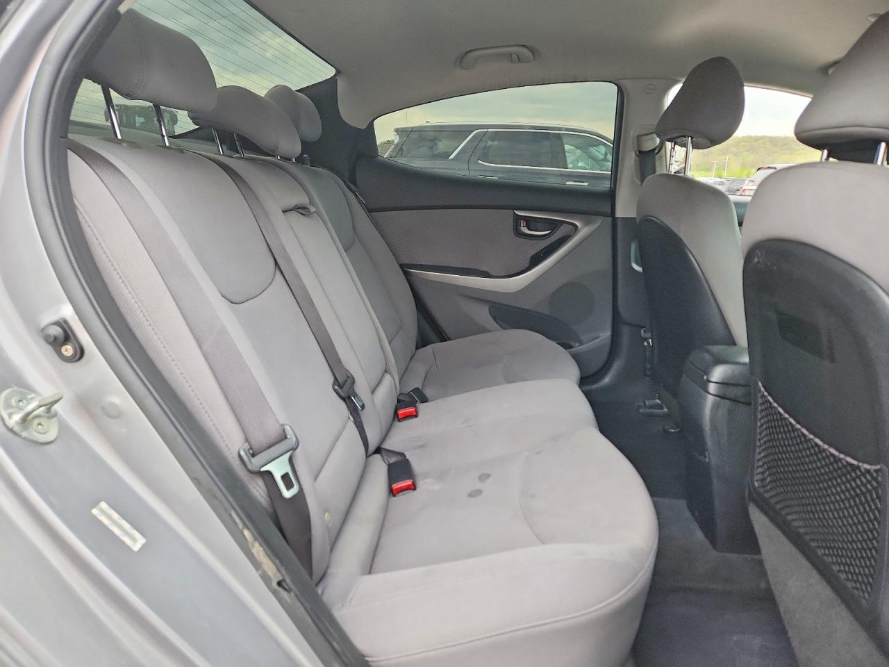 2013 Hyundai Elantra Gls Silver vin: KMHDH4AE0DU995711