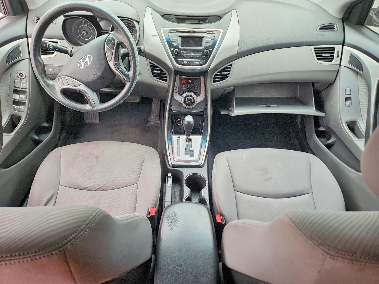 2013 Hyundai Elantra Gls Silver vin: KMHDH4AE0DU995711