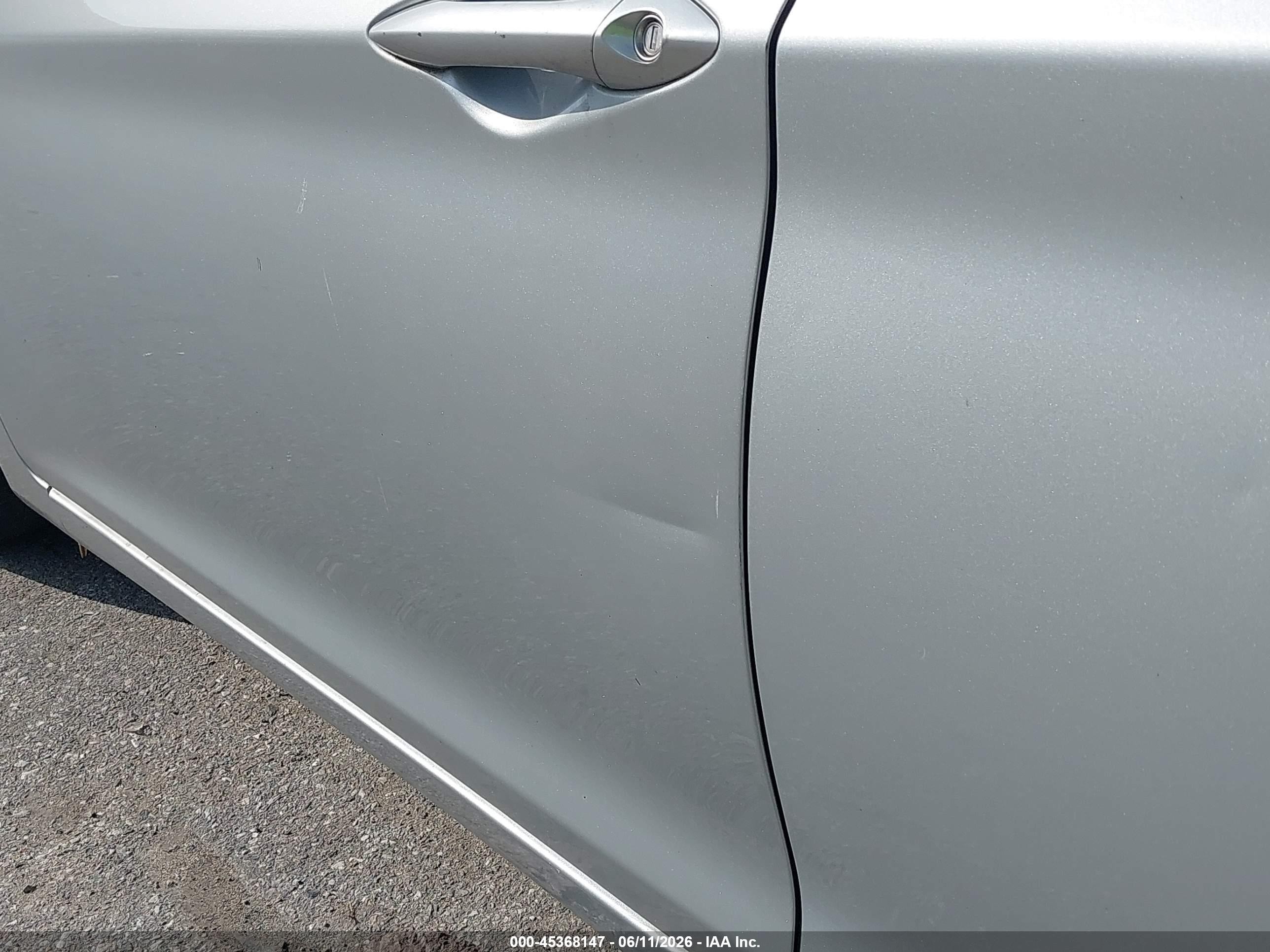 2014 Hyundai Elantra Se Silver vin: KMHDH4AE0EU037413