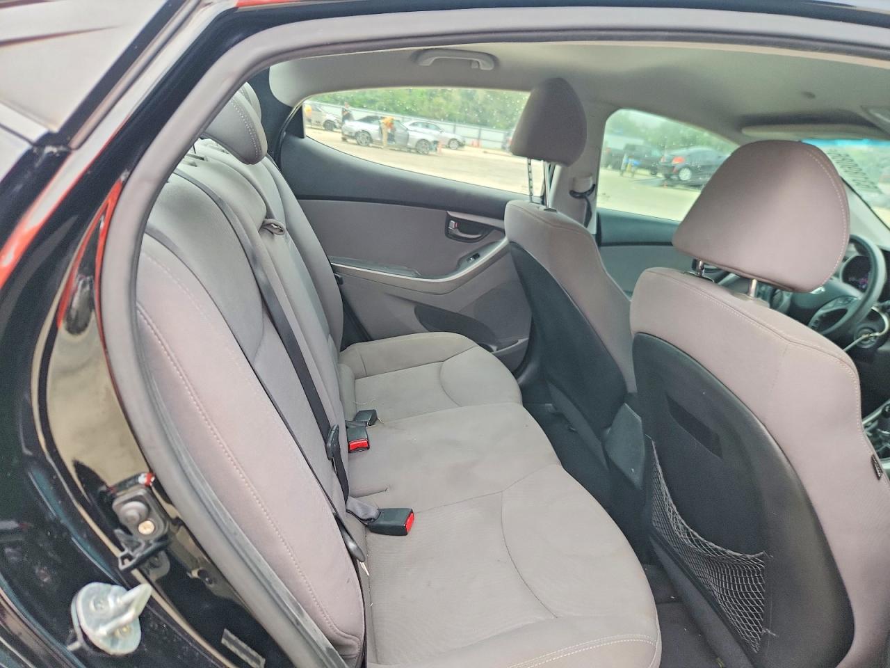 2014 Hyundai Elantra Se Черный vin: KMHDH4AE0EU062389