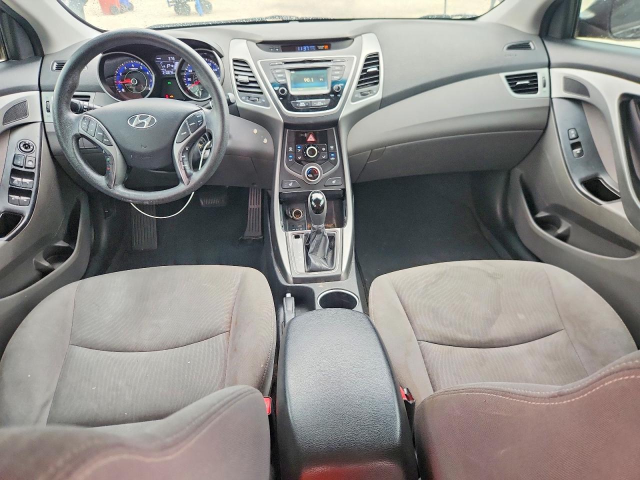2014 Hyundai Elantra Se Черный vin: KMHDH4AE0EU062389